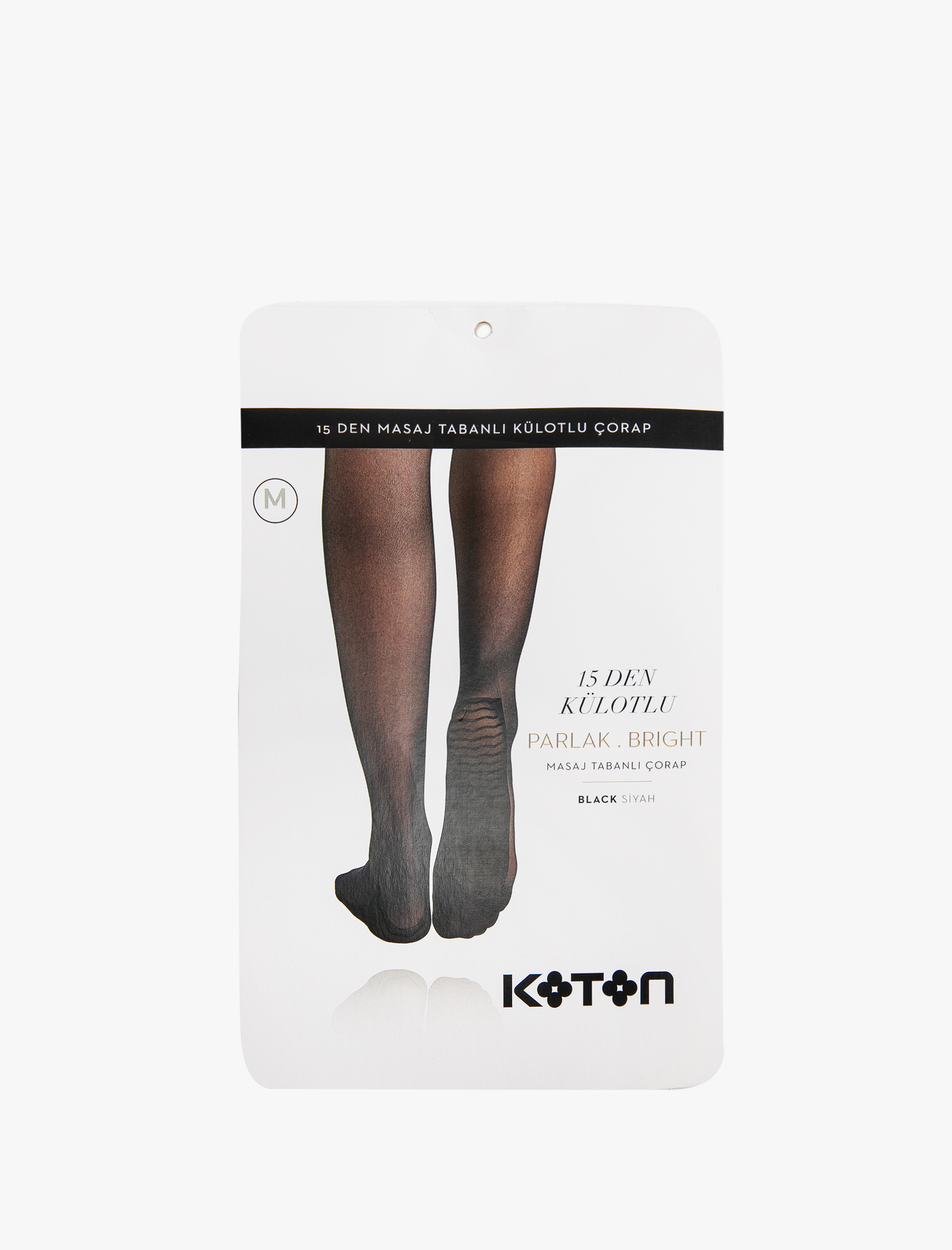  Kadın Külotlu Çorap 15 Den Parlak Masaj Tabanlı