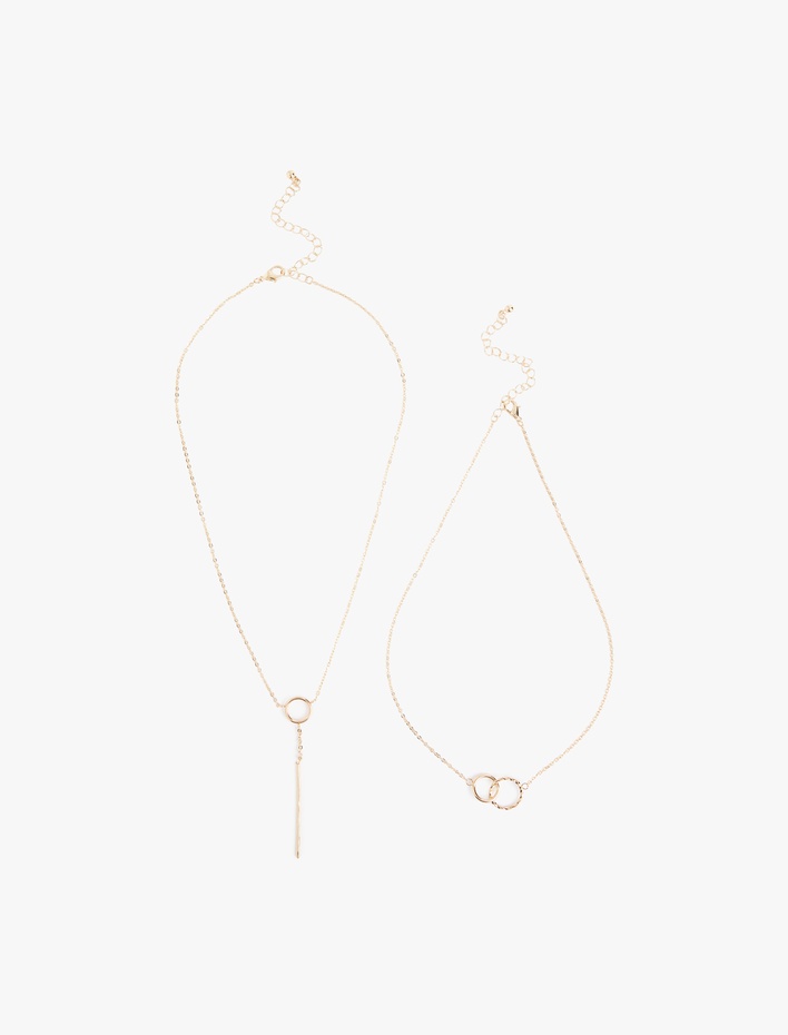 Kadın Sallantılı Halka Kolye