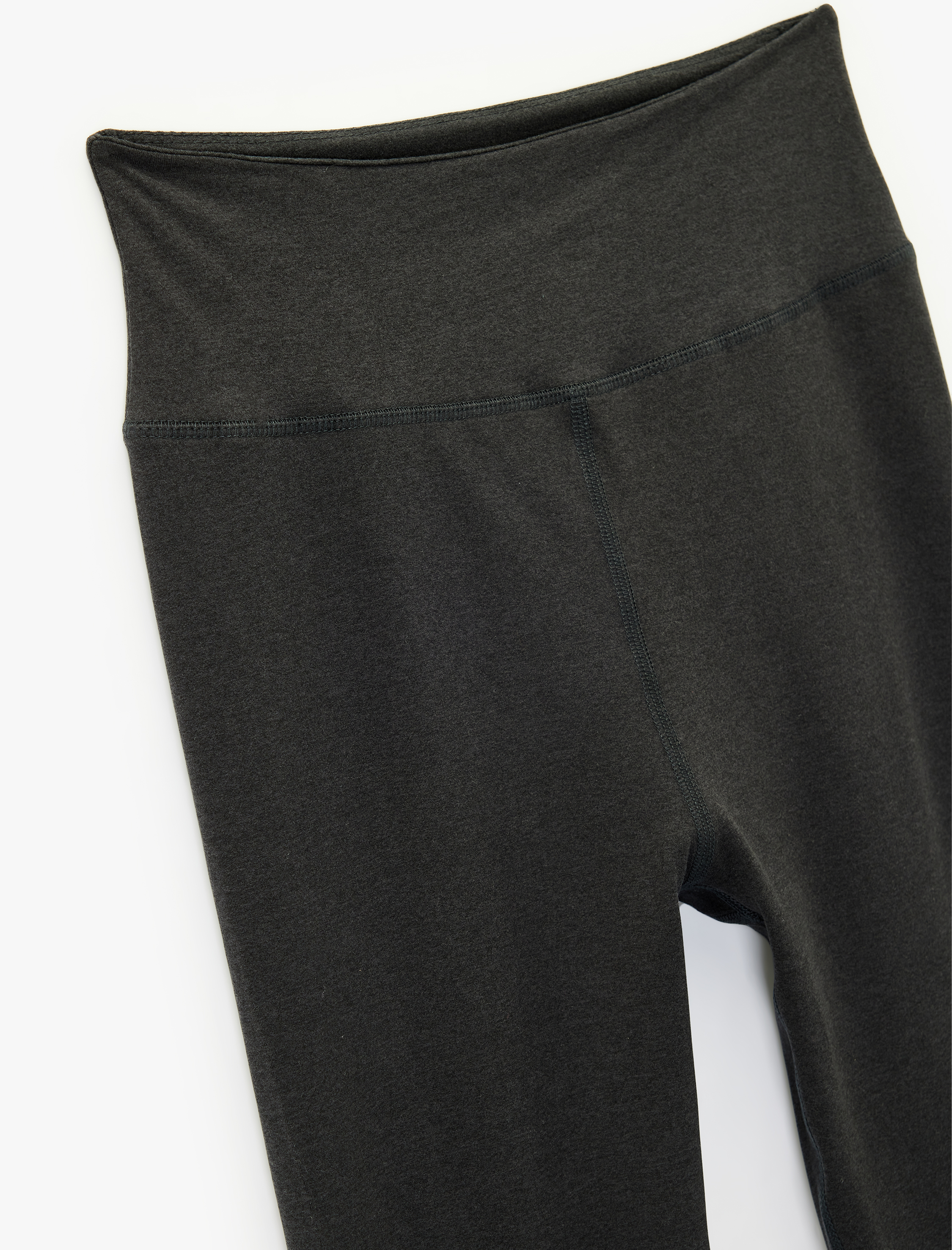   Slim Fit Standart Bel Dikiş Detaylı Spor Tayt