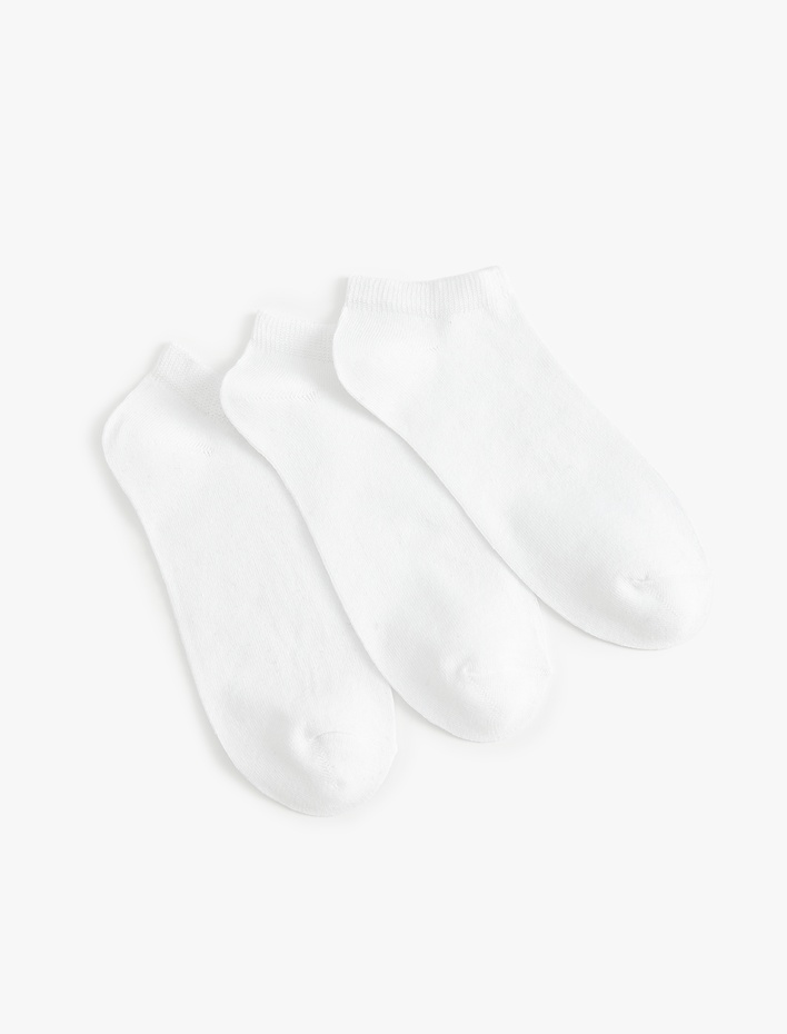 Kadın Basic 3'lü Patik Çorap Seti