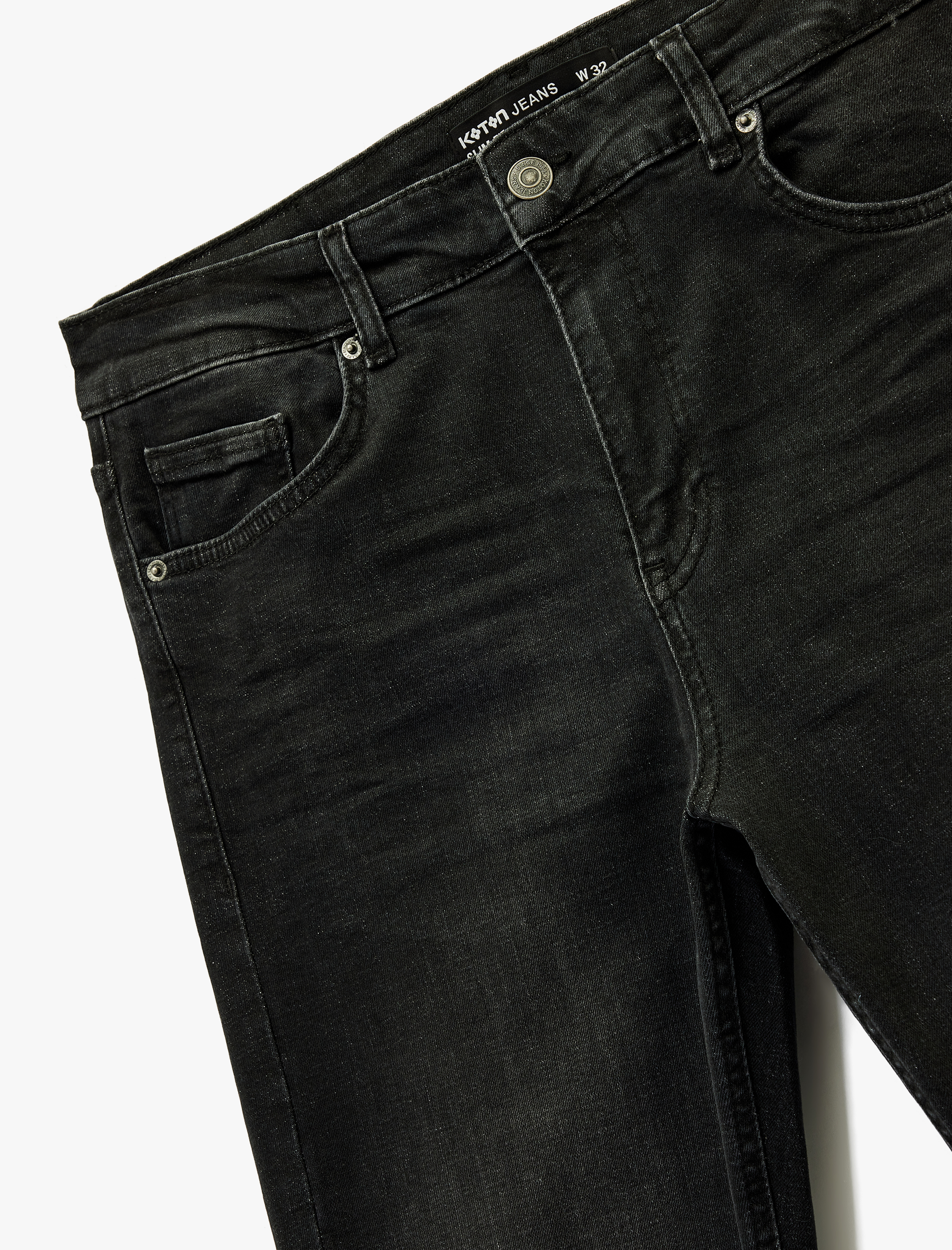   Pamuklu Cepli Normal Bel Slim Fit Jean Pantolon - Brad Jean