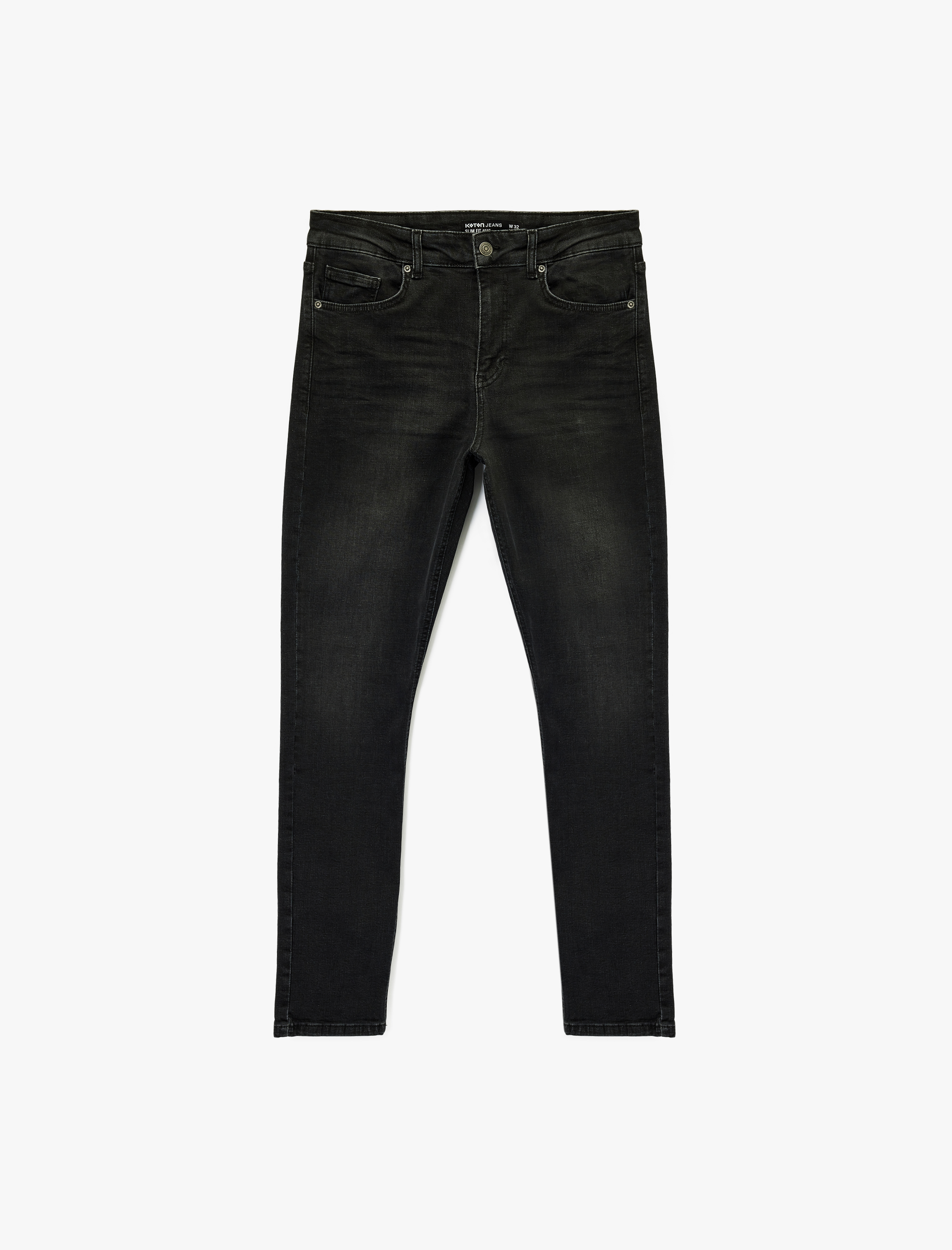   Pamuklu Cepli Normal Bel Slim Fit Jean Pantolon - Brad Jean