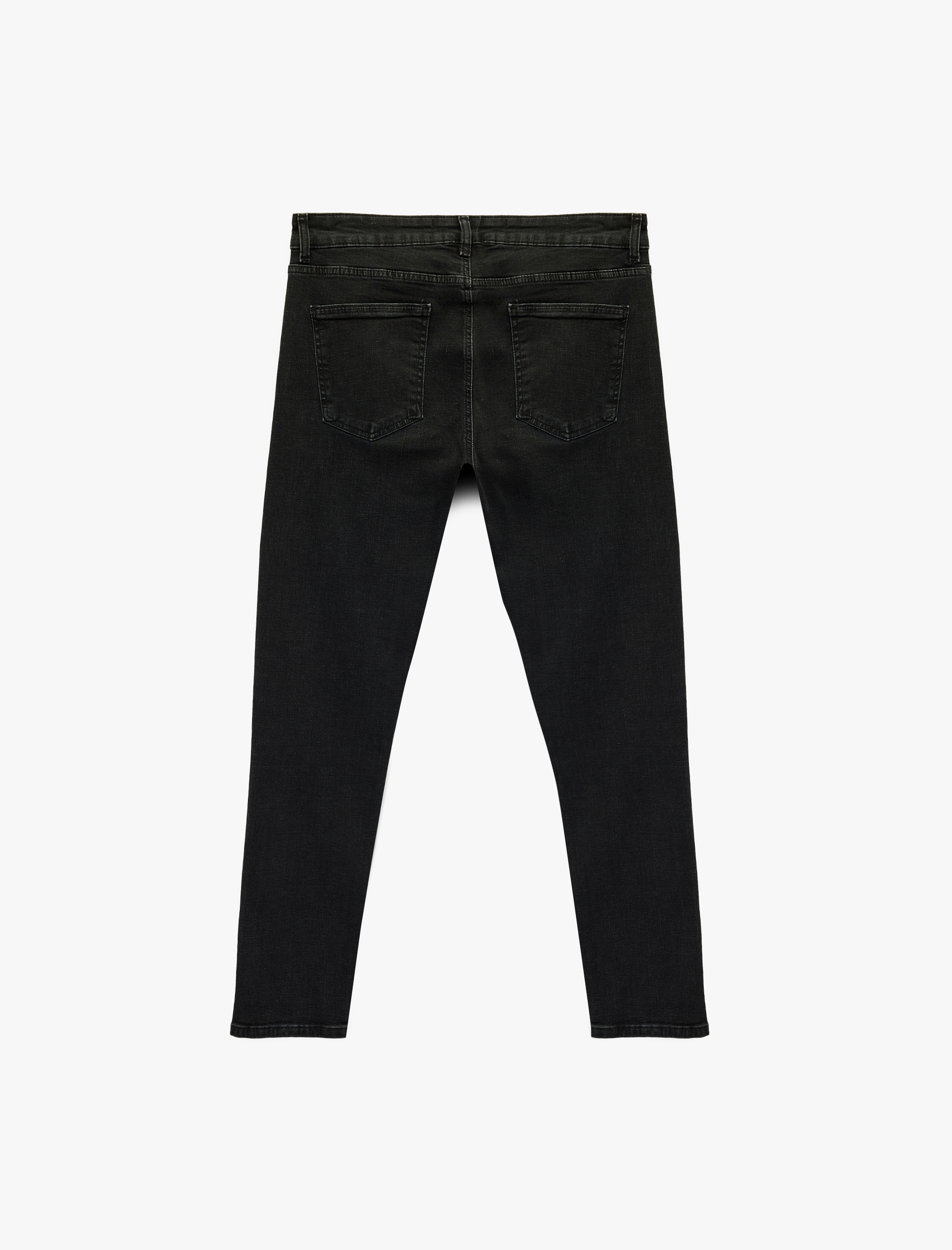   Pamuklu Cepli Normal Bel Slim Fit Jean Pantolon - Brad Jean