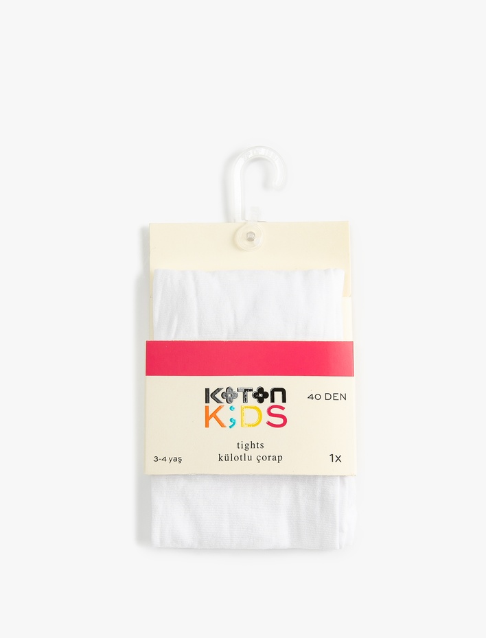Kız Çocuk Basic Külotlu Çorap 40 Den