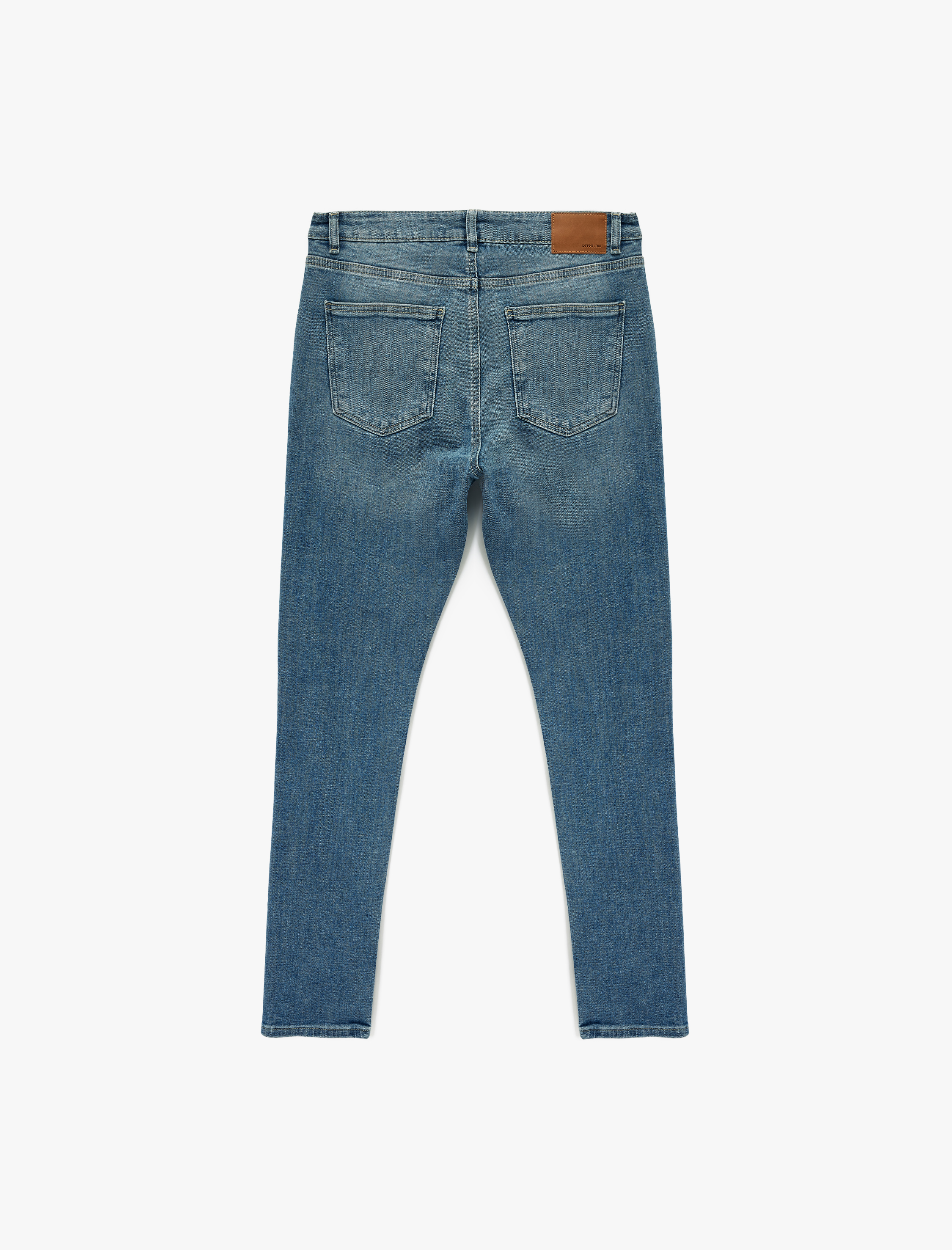   Pamuklu Normal Bel Slim Fit Jean Pantolon - Brad Jean