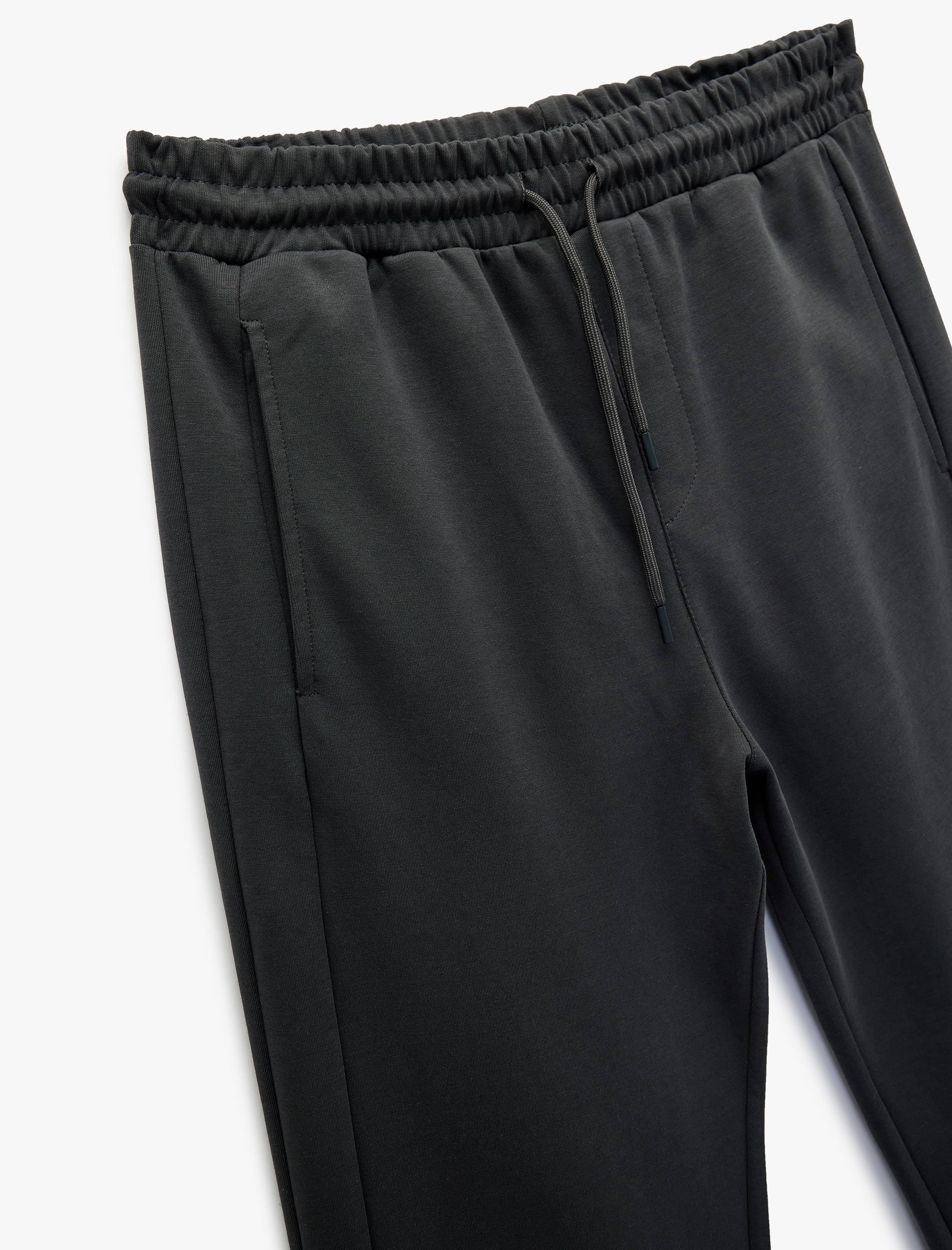   Pamuklu Rahat Kalıp Cepli Geniş Paça Spor Eşofman Altı