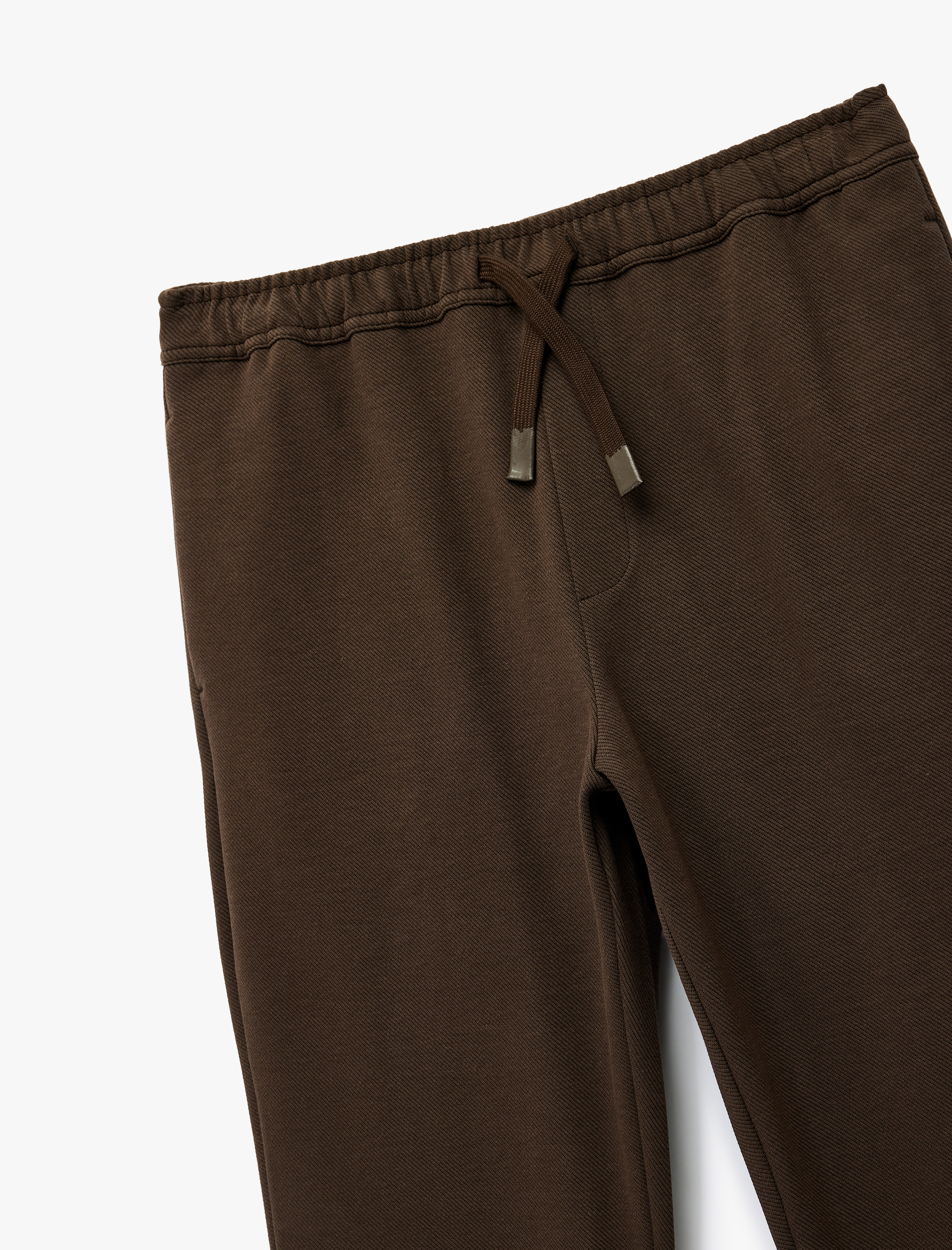   Cep Detaylı Katlamalı Paça Rahat Kesim Beli Bağcıklı Pantolon