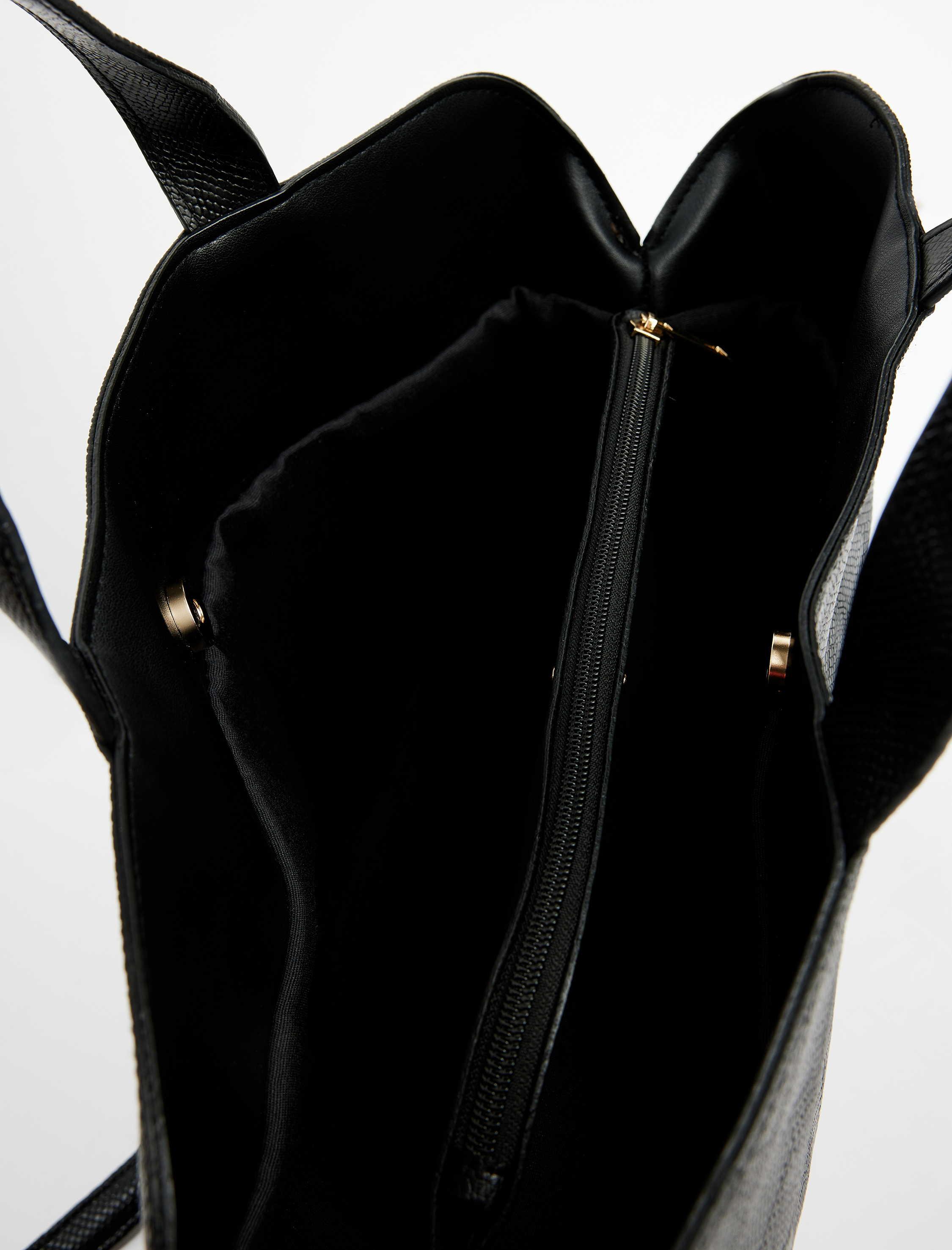  Kadın Yılan Derisi Desenli Suni Deri Saplı Askılı Tote Çanta