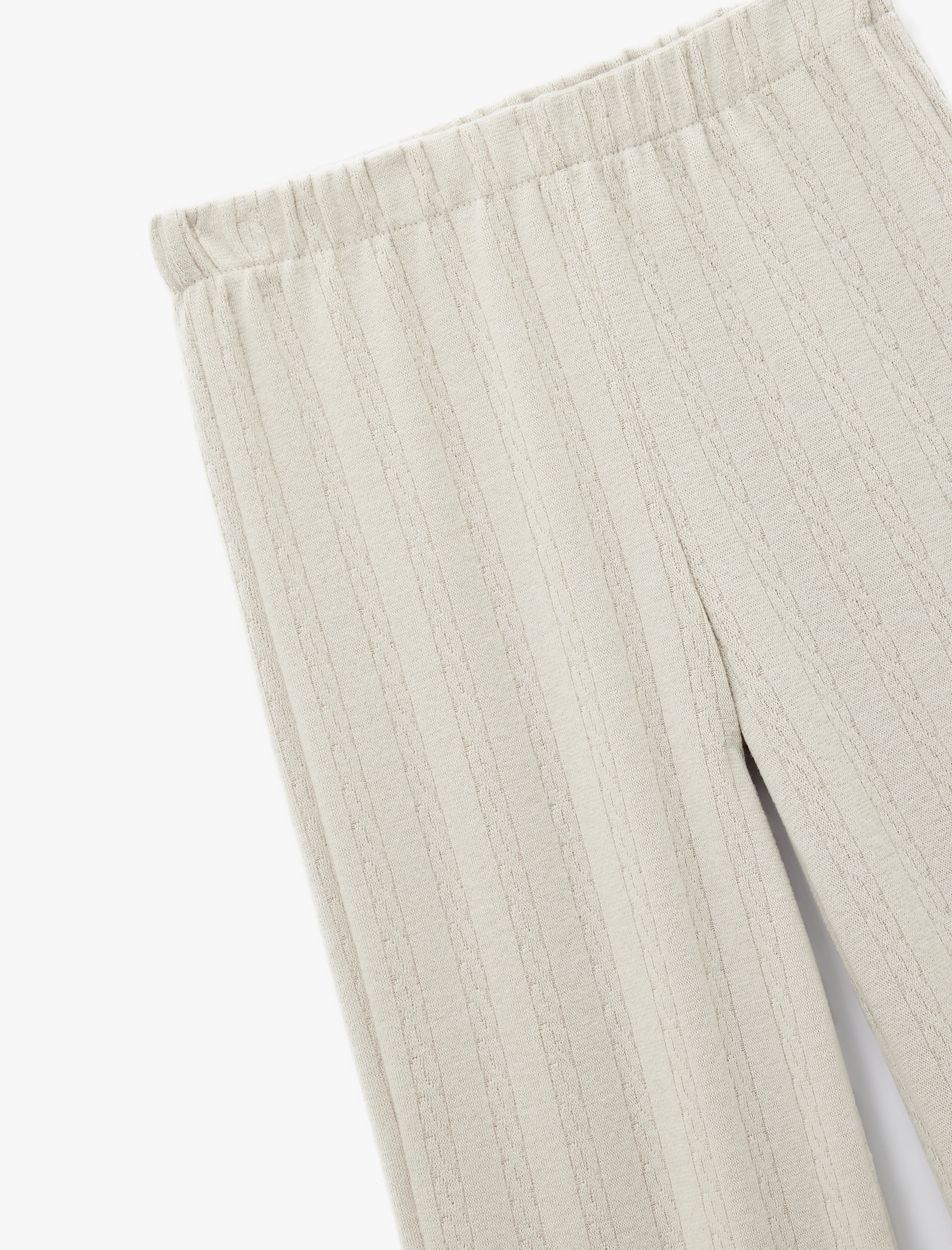   Rahat Kalıp Standart Bel Dokulu Bol Paça Pijama Altı