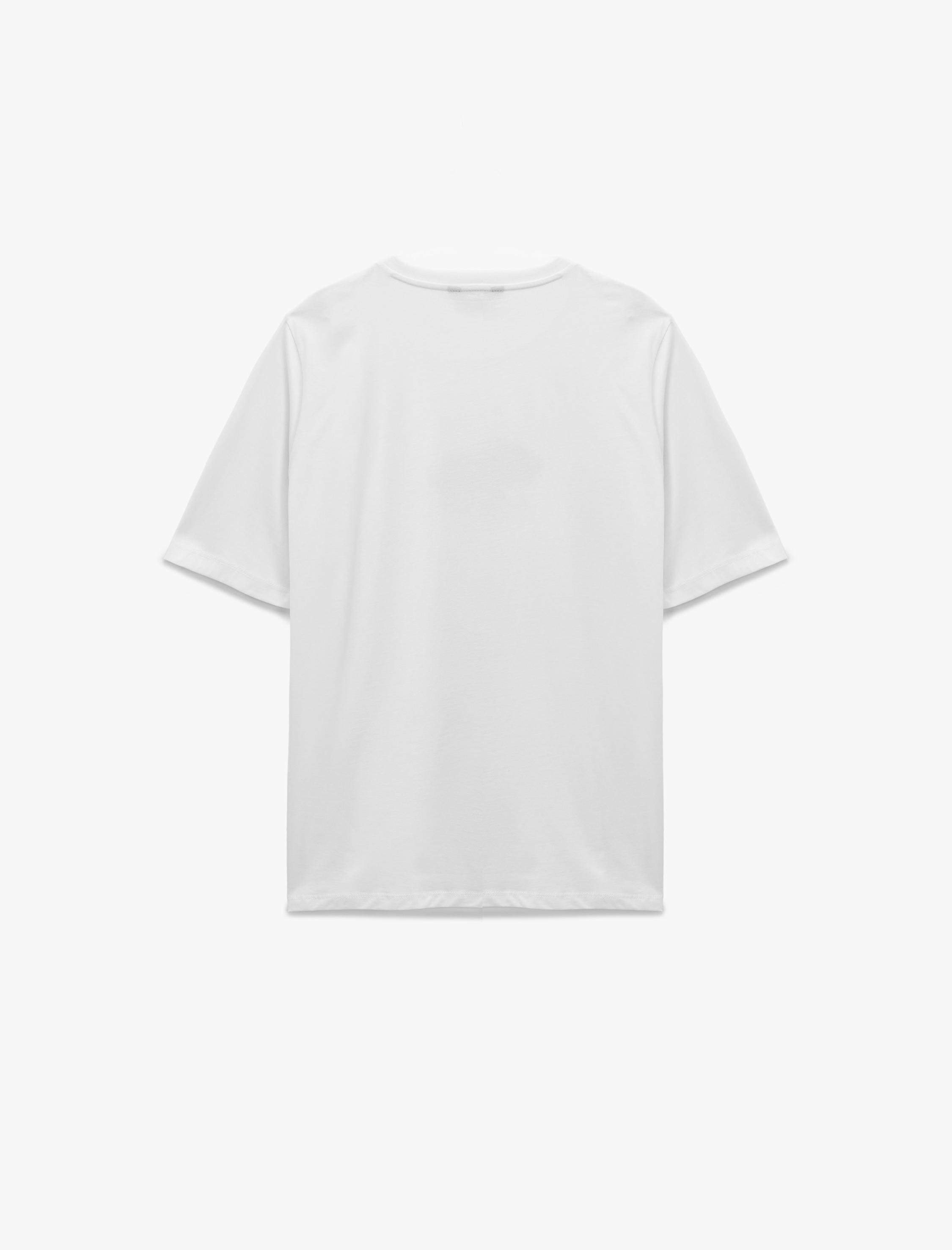   Kısa Kollu Bisiklet Yaka Pamuklu Araba Baskılı Tişört