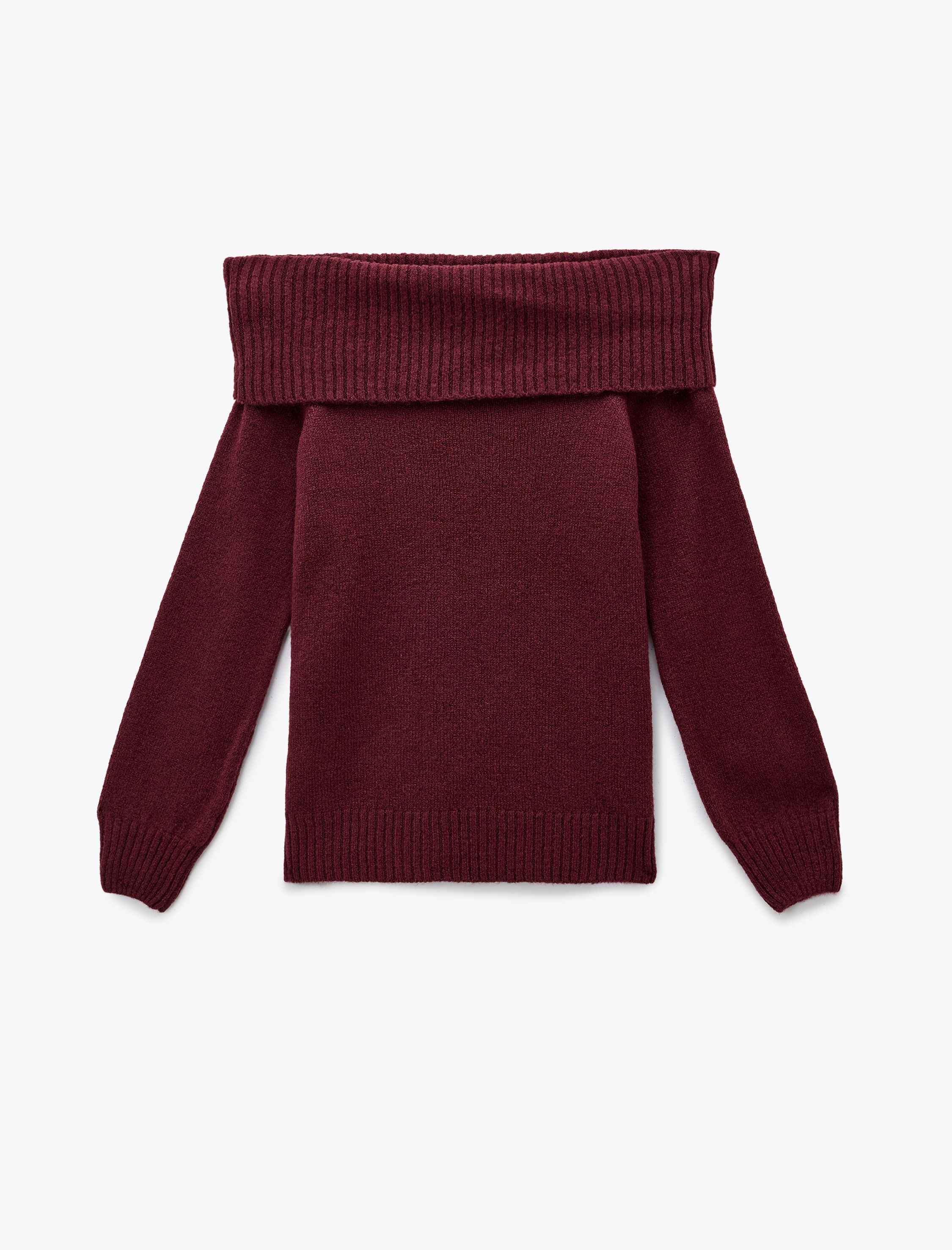   Madonna Yaka Omzu Açık Triko Kazak