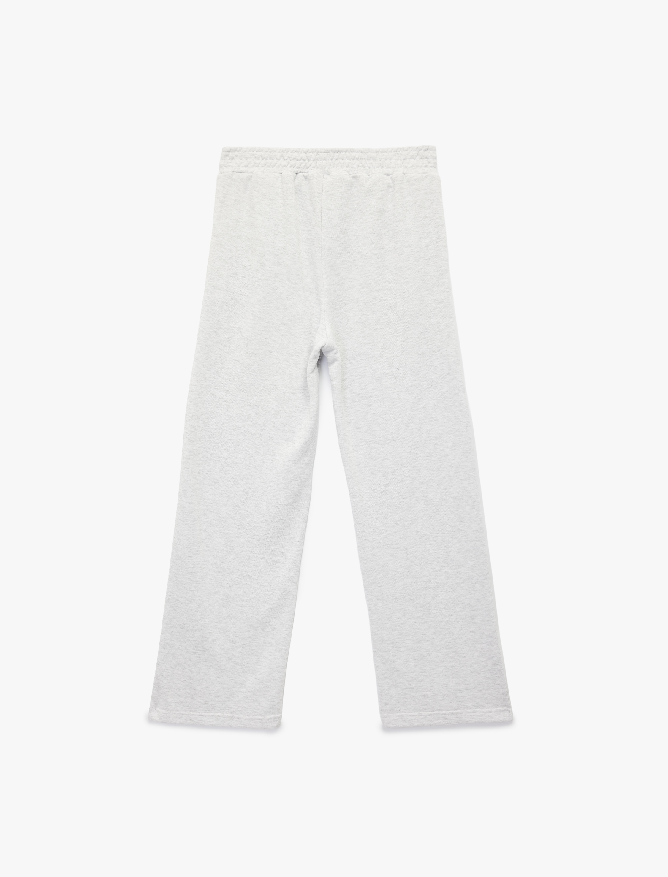   Rahat Kalıp Beli Lastikli Cep Detaylı Geniş Paça Eşofman Altı