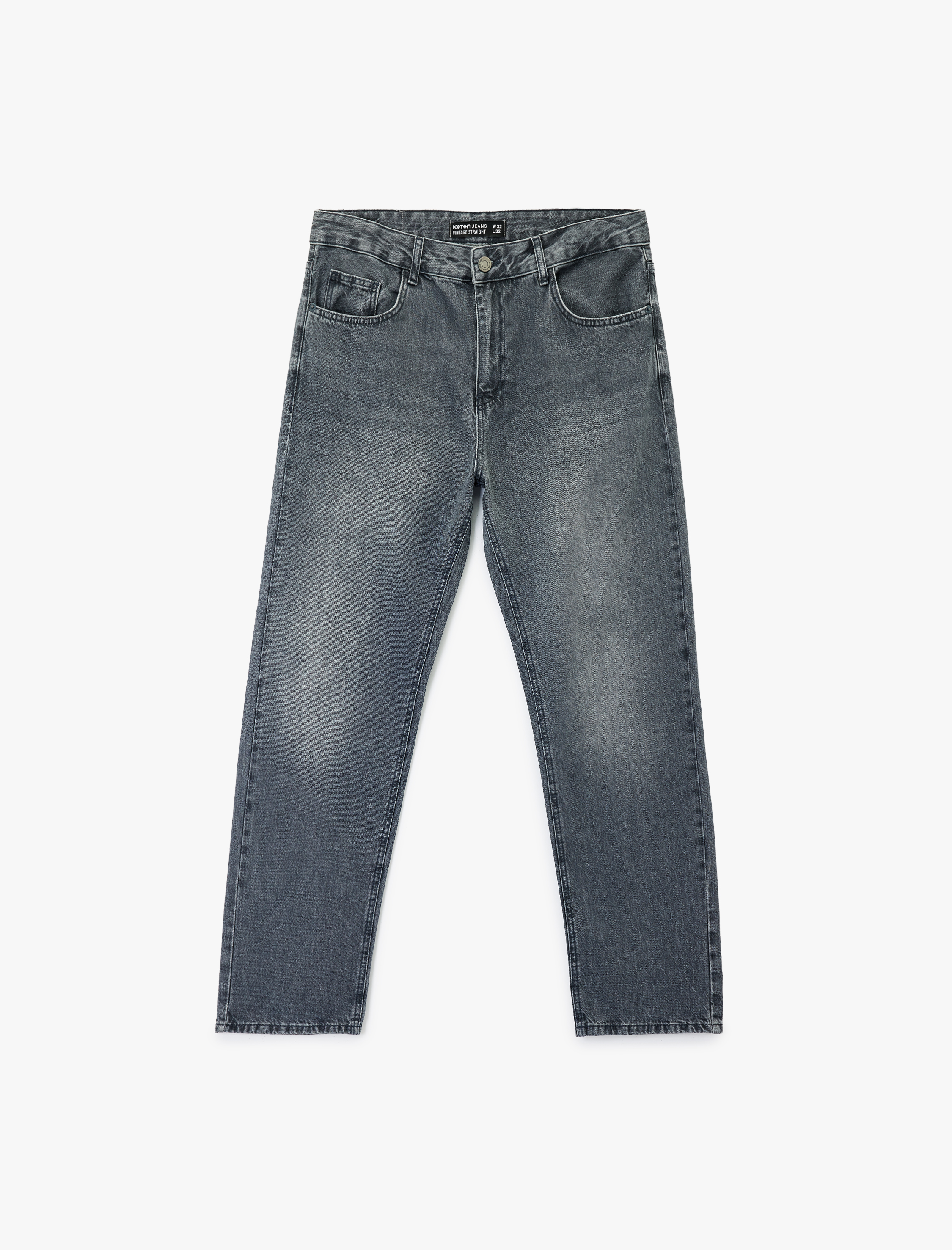   Normal Bel Vintage Straight Fit Jean Pantolon