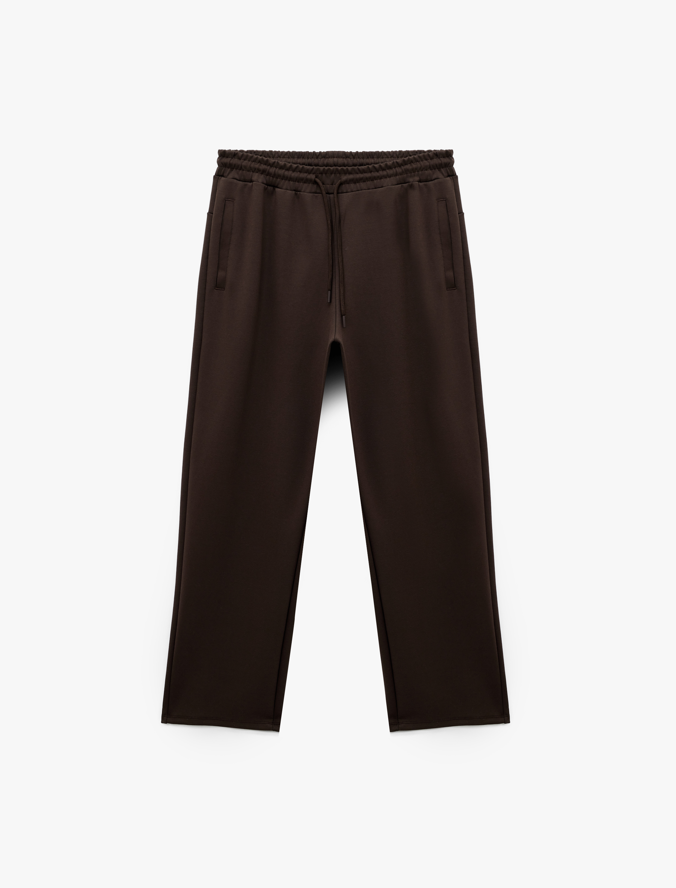   Rahat Kalıp Cepli Pamuklu Beli Bağcıklı Spor Eşofman Altı