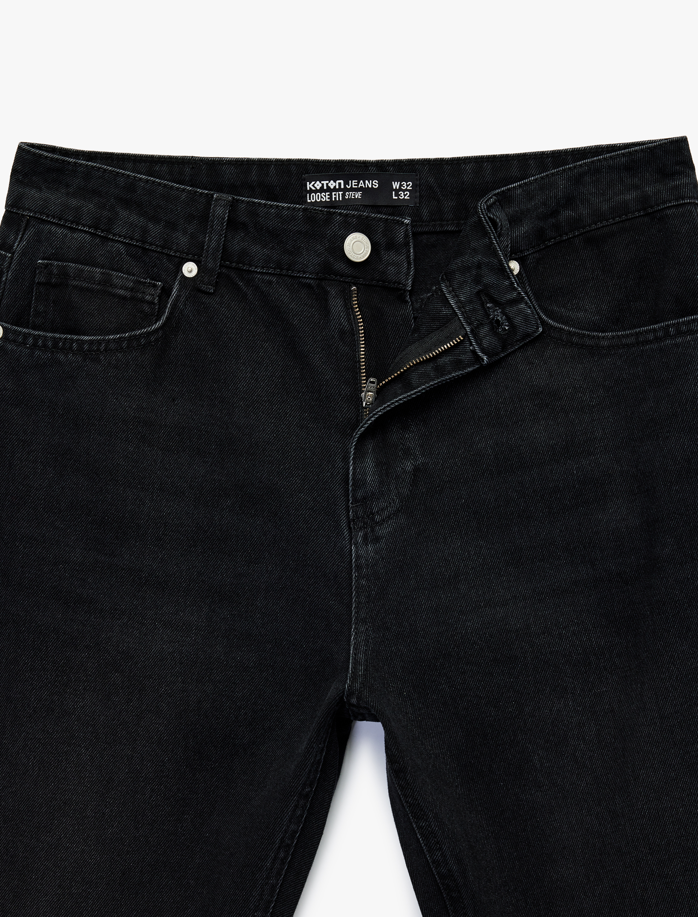   Bol Kalıp Loose Fit Jean Pantolon - Steve Jean