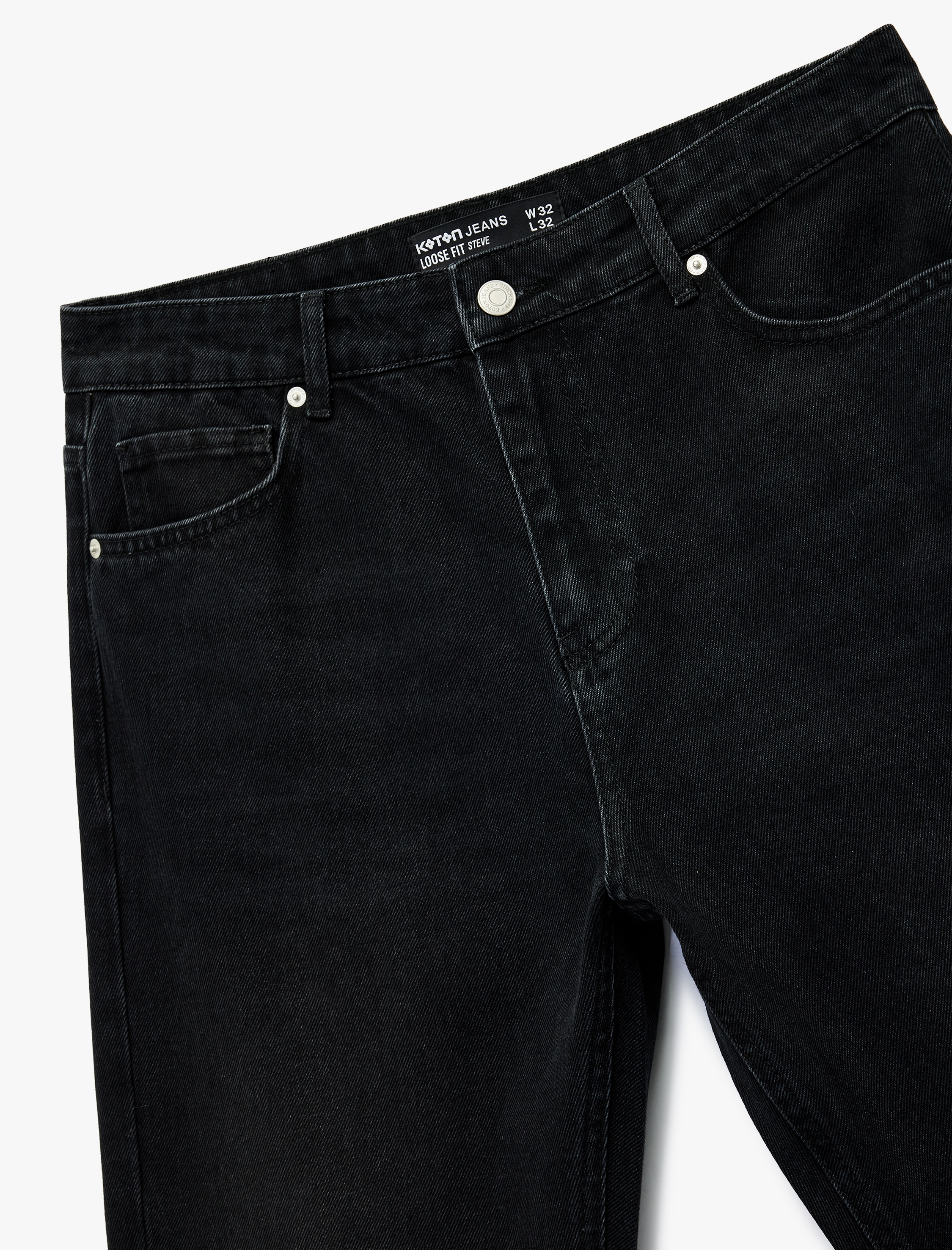   Bol Kalıp Loose Fit Jean Pantolon - Steve Jean