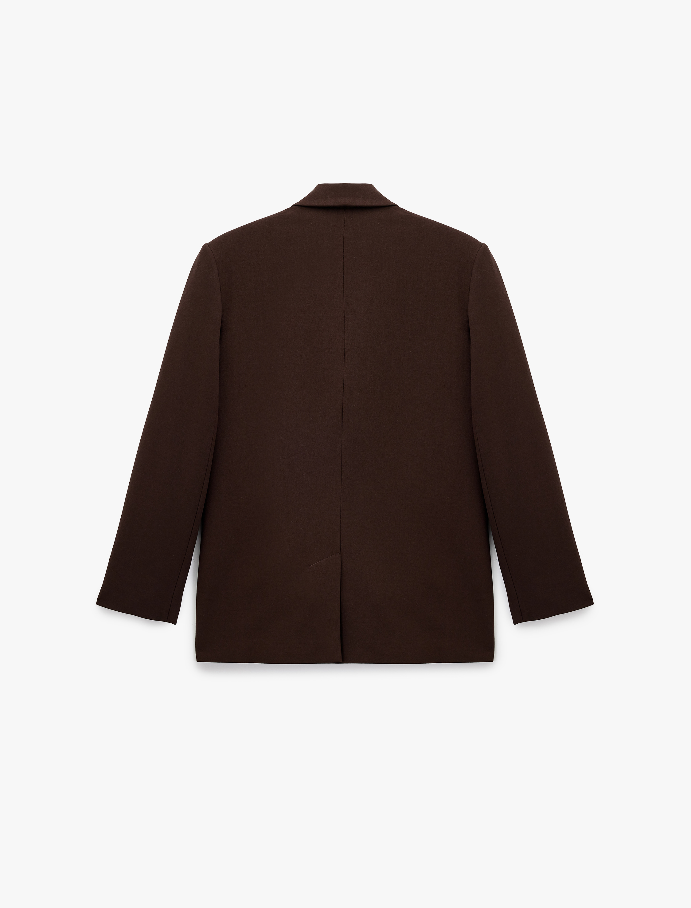   Uzun Kollu Düğmeli Oversize Blazer Ceket