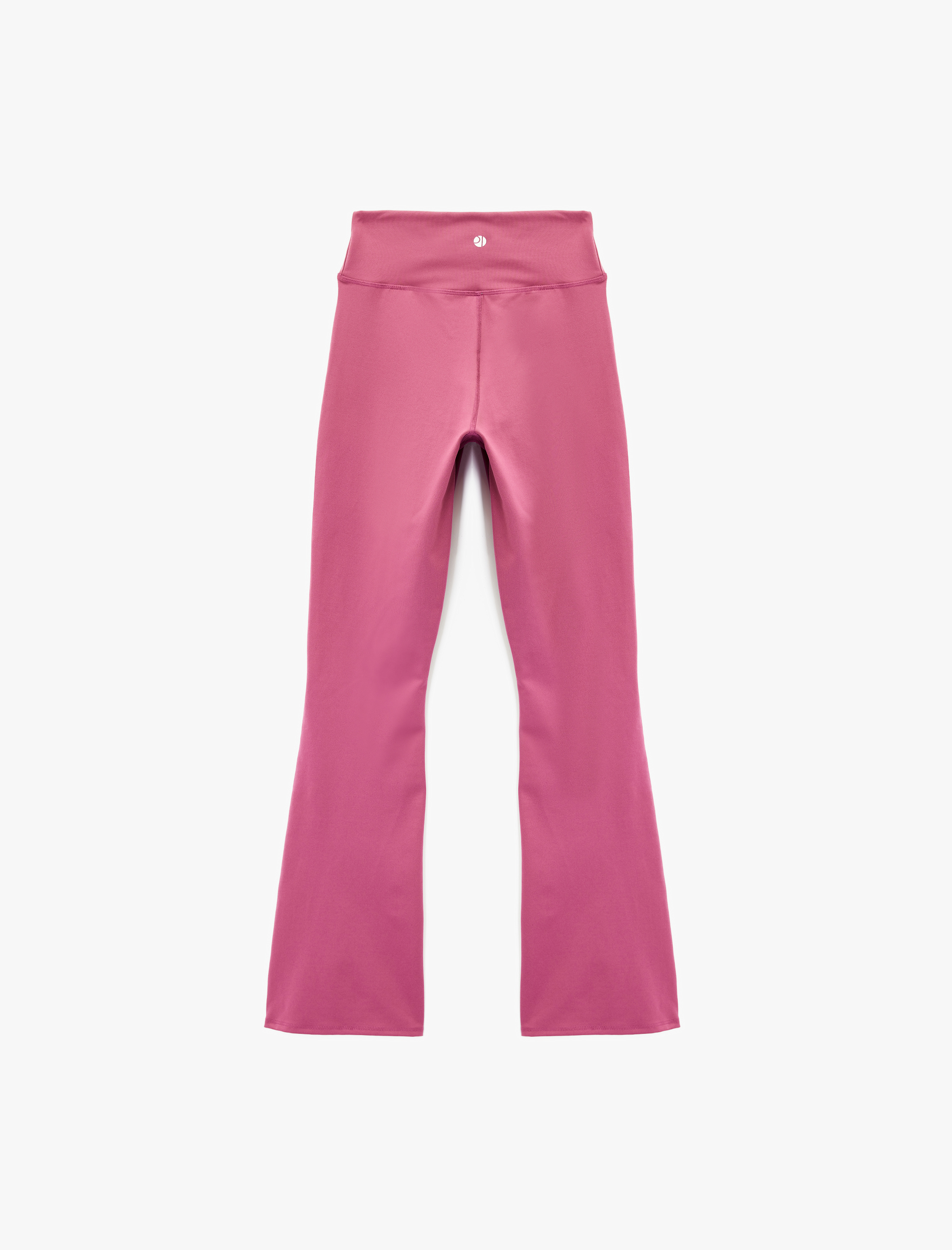   Yüksek Bel Dikiş Detaylı İspanyol Paça Spor Tayt