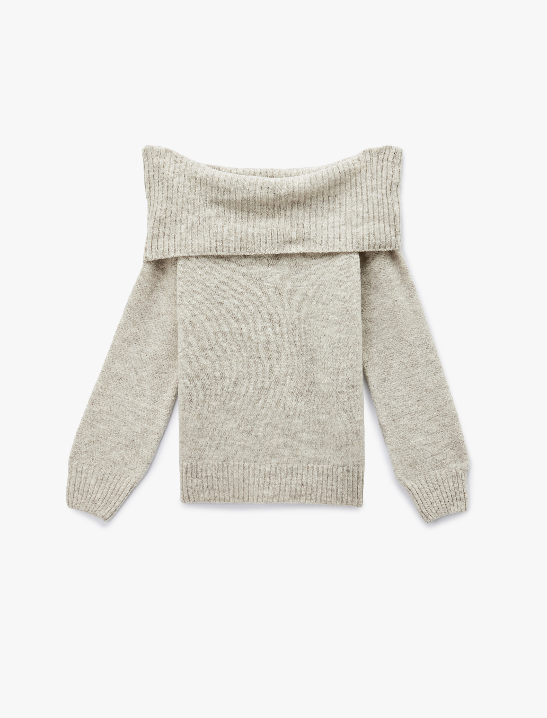   Madonna Yaka Omzu Açık Triko Kazak