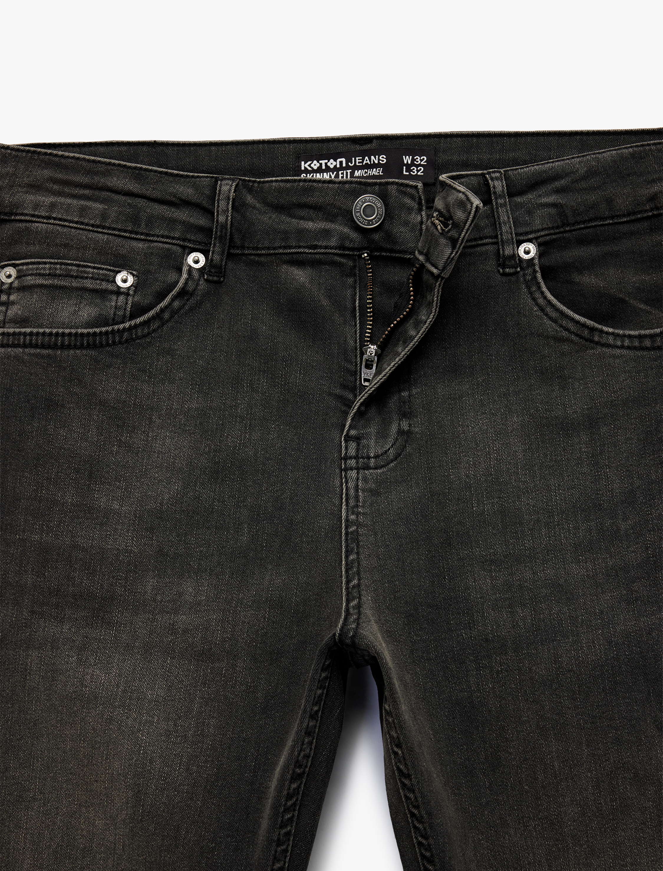   Normal Bel Cepli Skinny Fit Jean Pantolon - Michael Jean