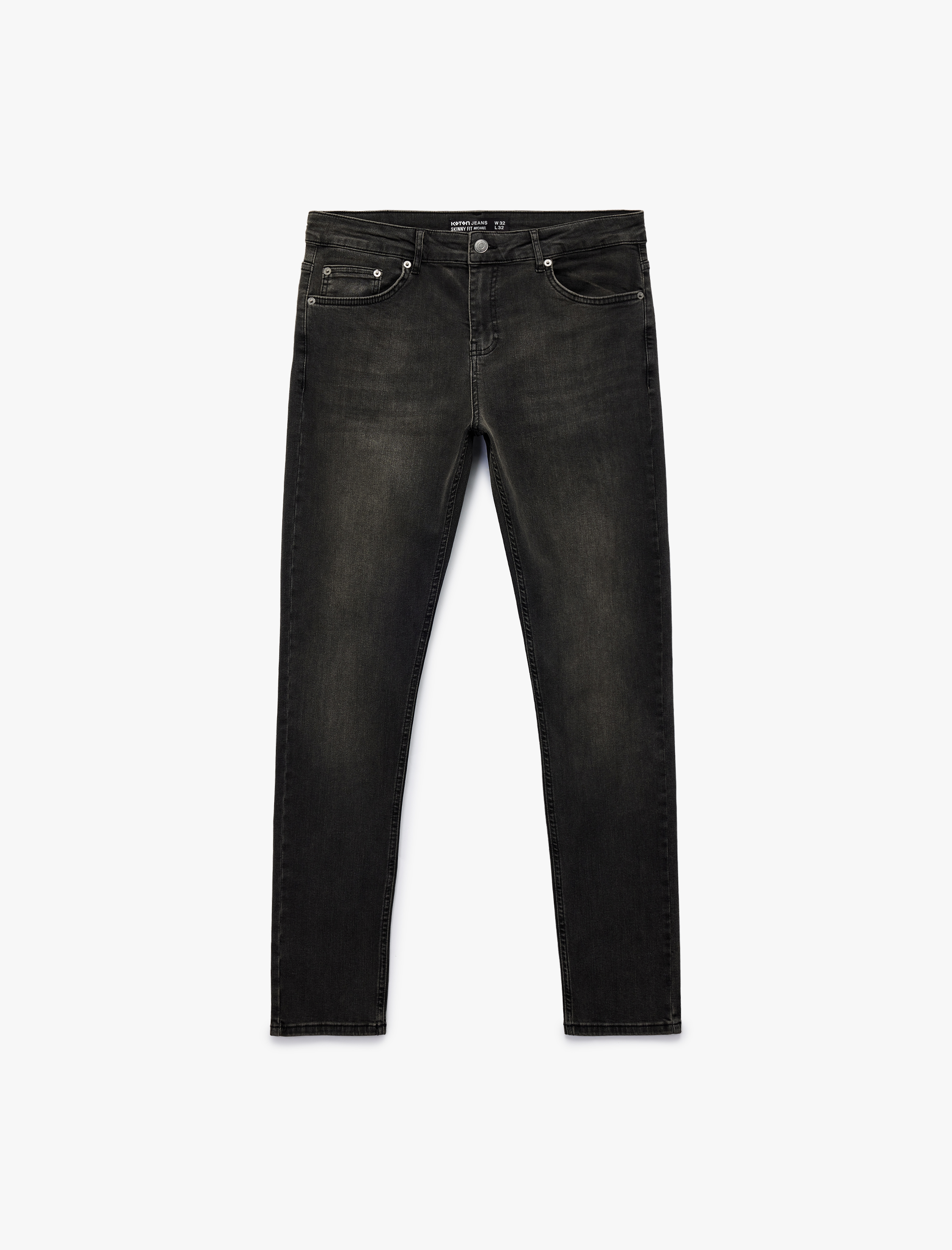   Normal Bel Cepli Skinny Fit Jean Pantolon - Michael Jean