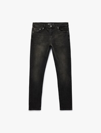 Normal Bel Cepli Skinny Fit Jean Pantolon - Michael Jean