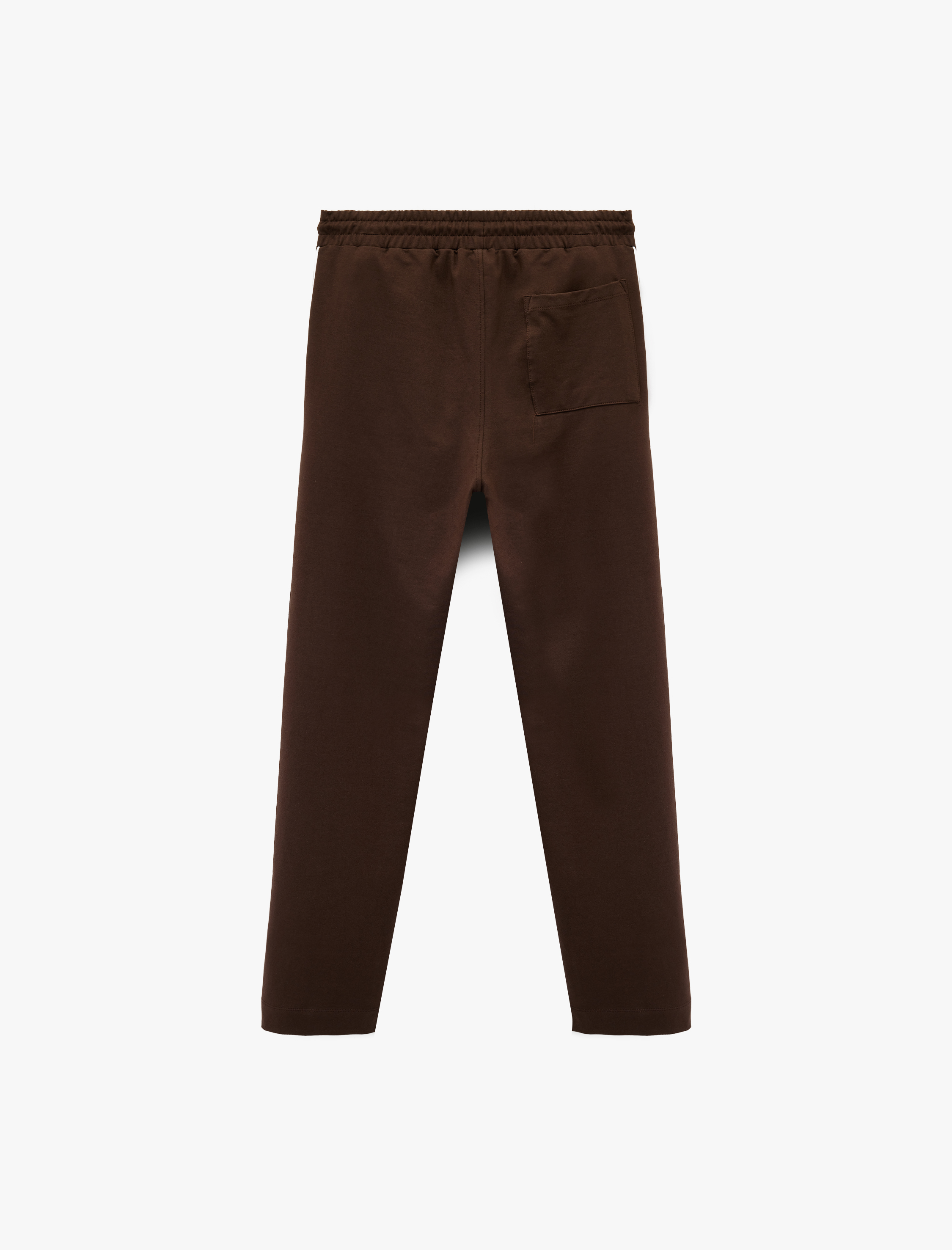   Pamuklu Biyeli Cep Detaylı Beli Bağcıklı Eşofman Altı