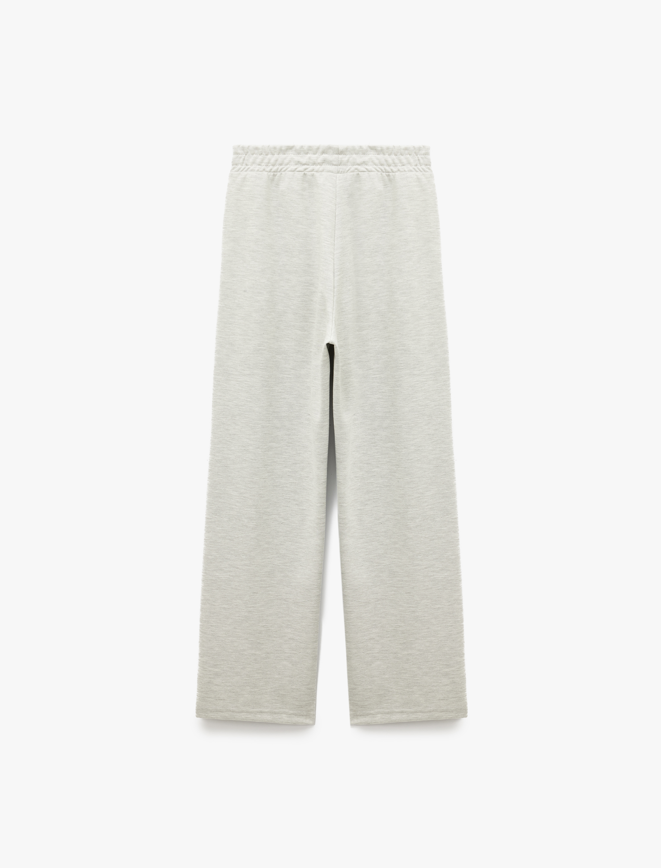   Beli Lastikli Cep Detaylı Rahat Kalıp Geniş Paça Eşofman Altı