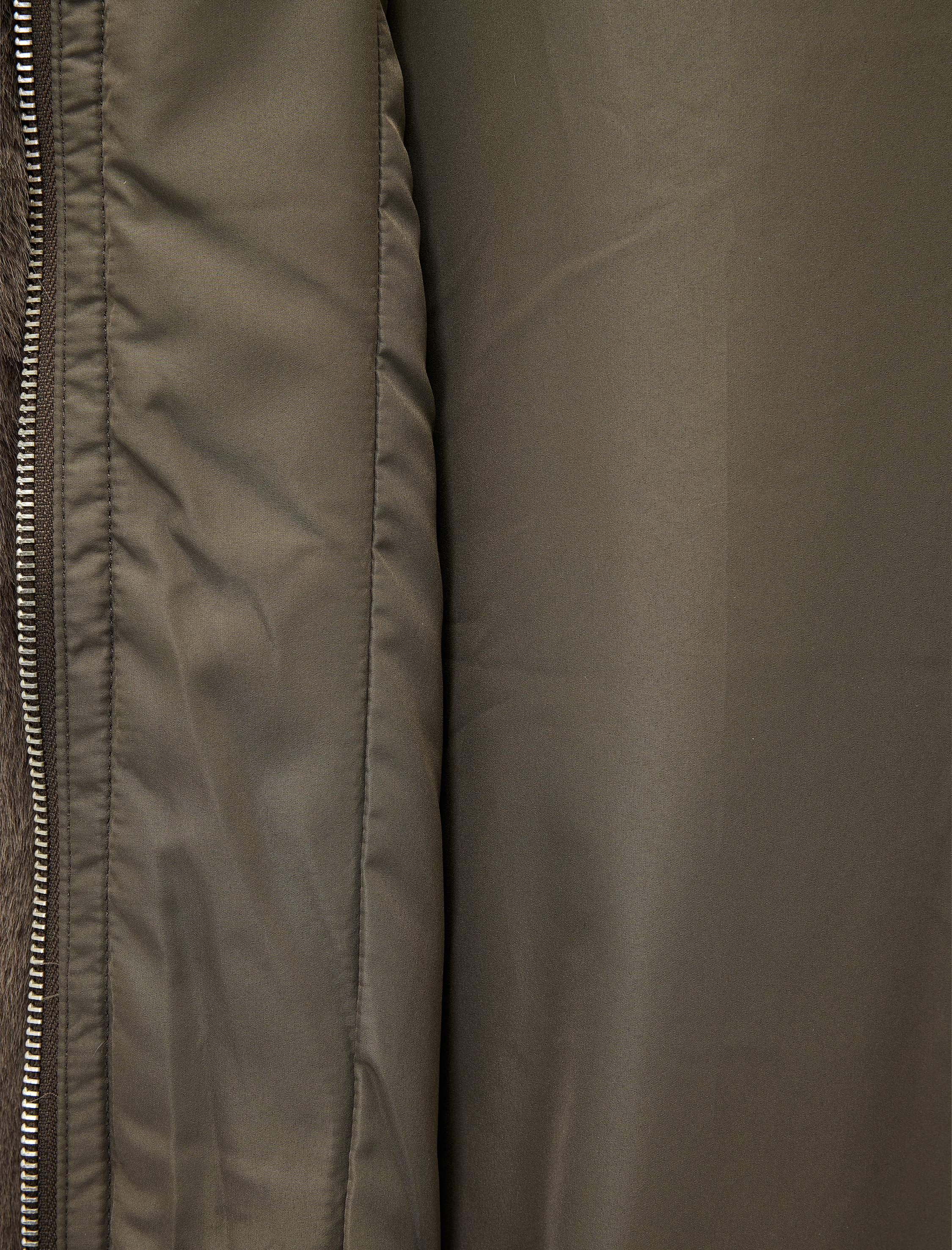   Kolsuz Kapüşonlu Fermuarlı Peluş Yelek