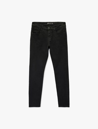 Normal Bel Cepli Skinny Fit Jean Pantolon - Michael Jean