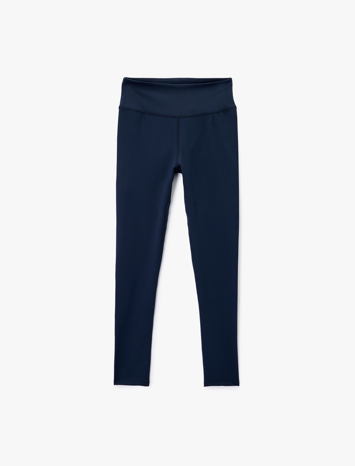  Yüksek Bel Rahat Kalıp Spor Tayt