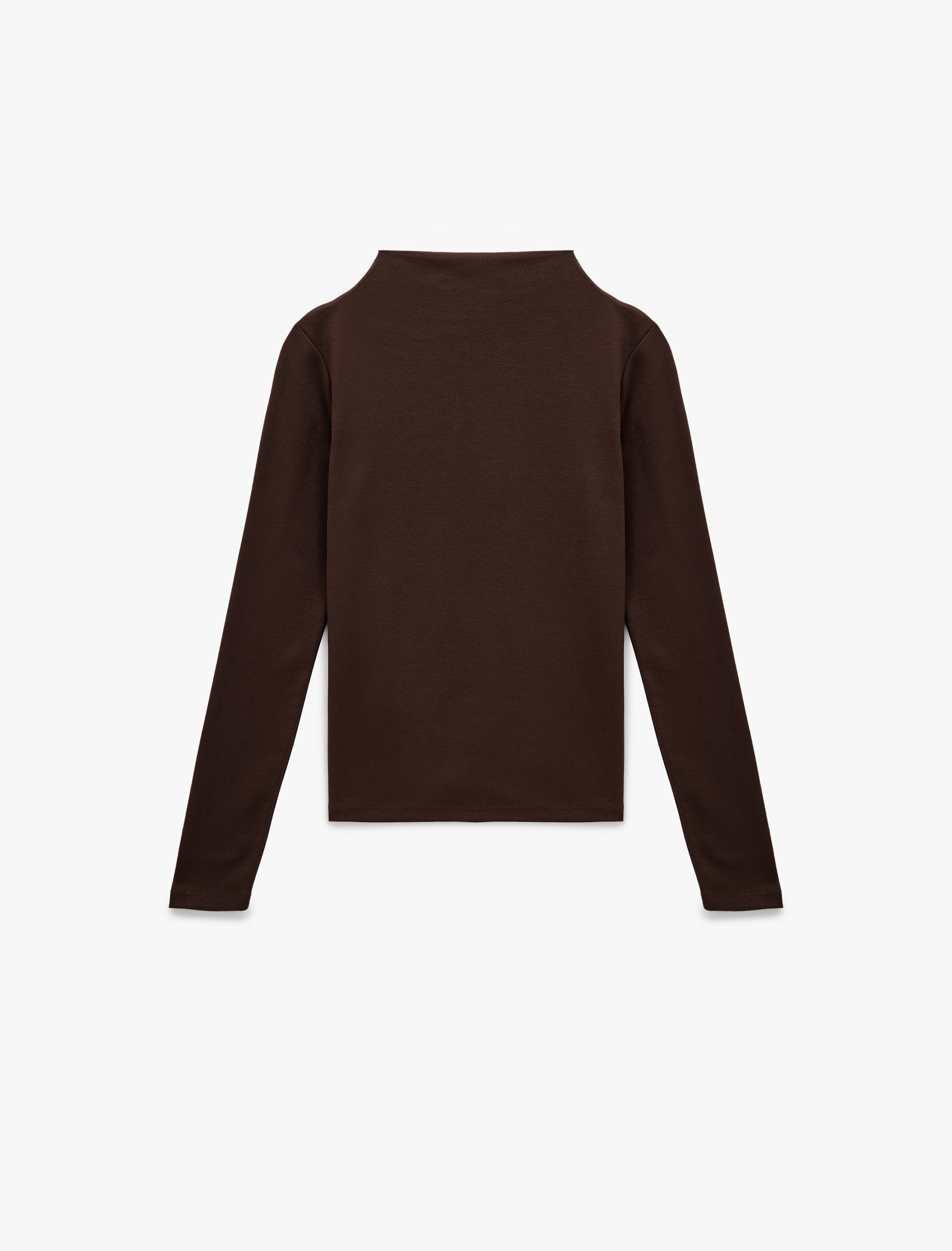   Koton X Sibil Çetinkaya - Pamuklu Slim Fit Uzun Kollu Dik Yaka Body