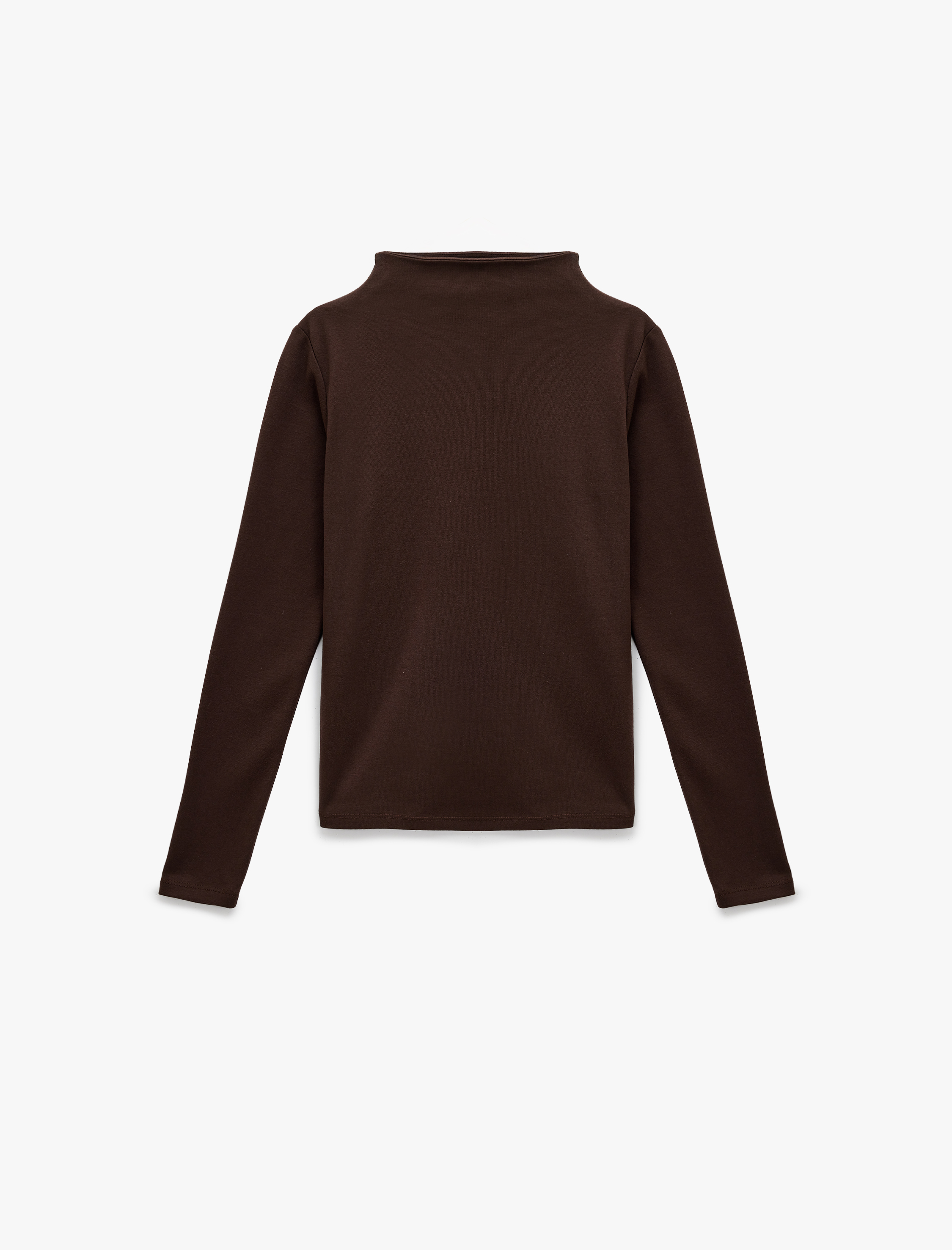   Koton X Sibil Çetinkaya - Pamuklu Slim Fit Uzun Kollu Dik Yaka Body