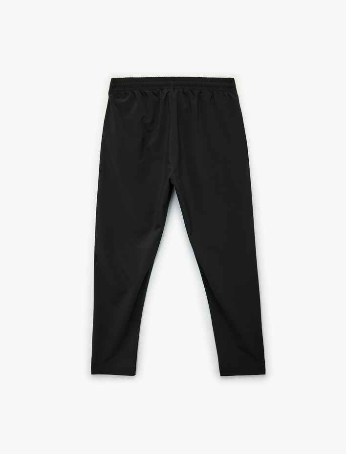  Regular Fit Cepli Beli Lastikli Spor Eşofman Altı