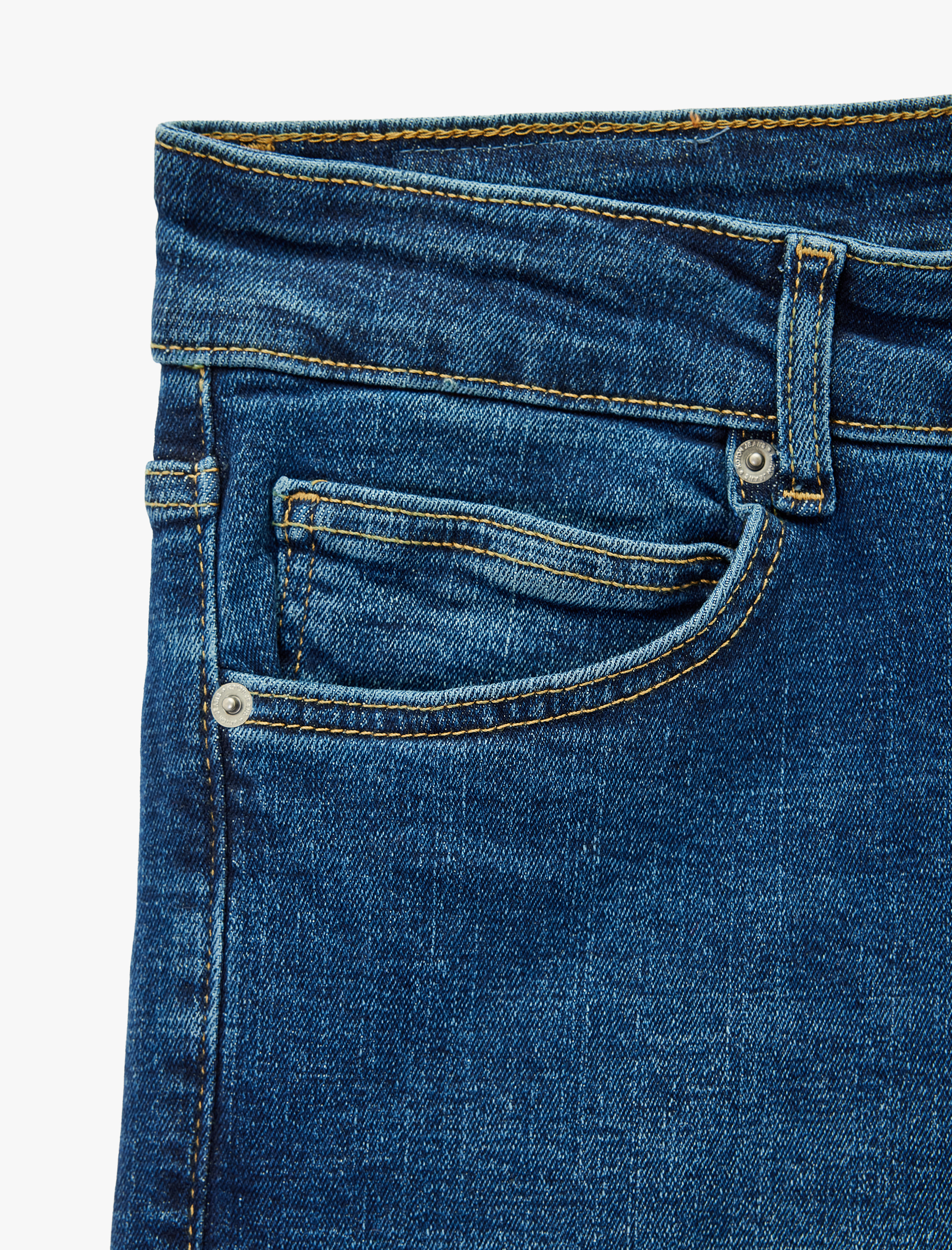   Pamuklu Normal Bel Slim Fit Jean Pantolon - Brad Jean