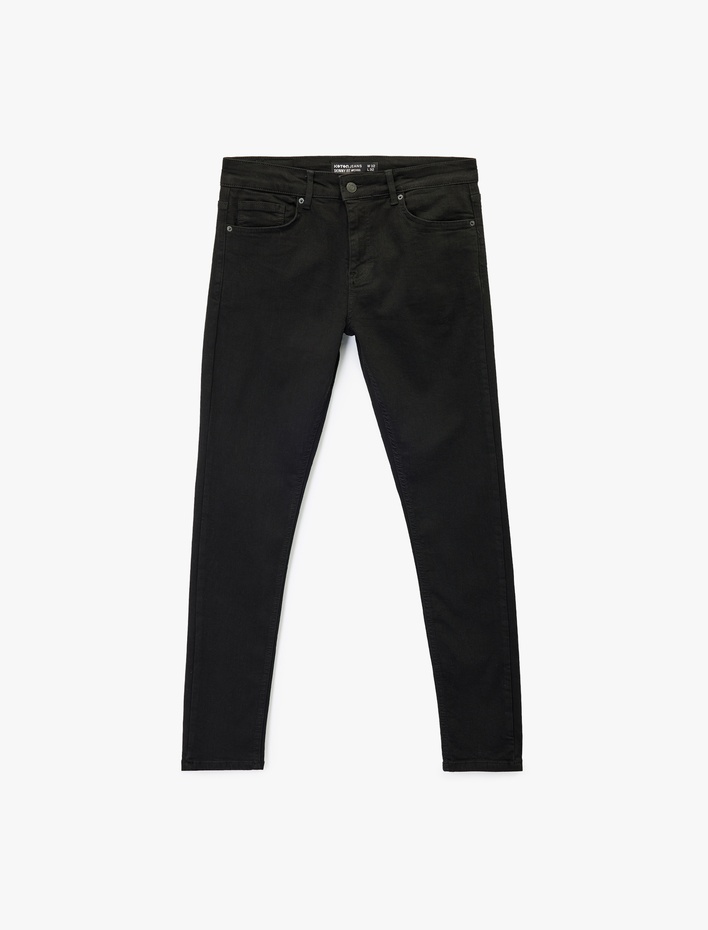 Pamuklu Normal Bel Skinny Fit Jean Pantolon - Michael Jean