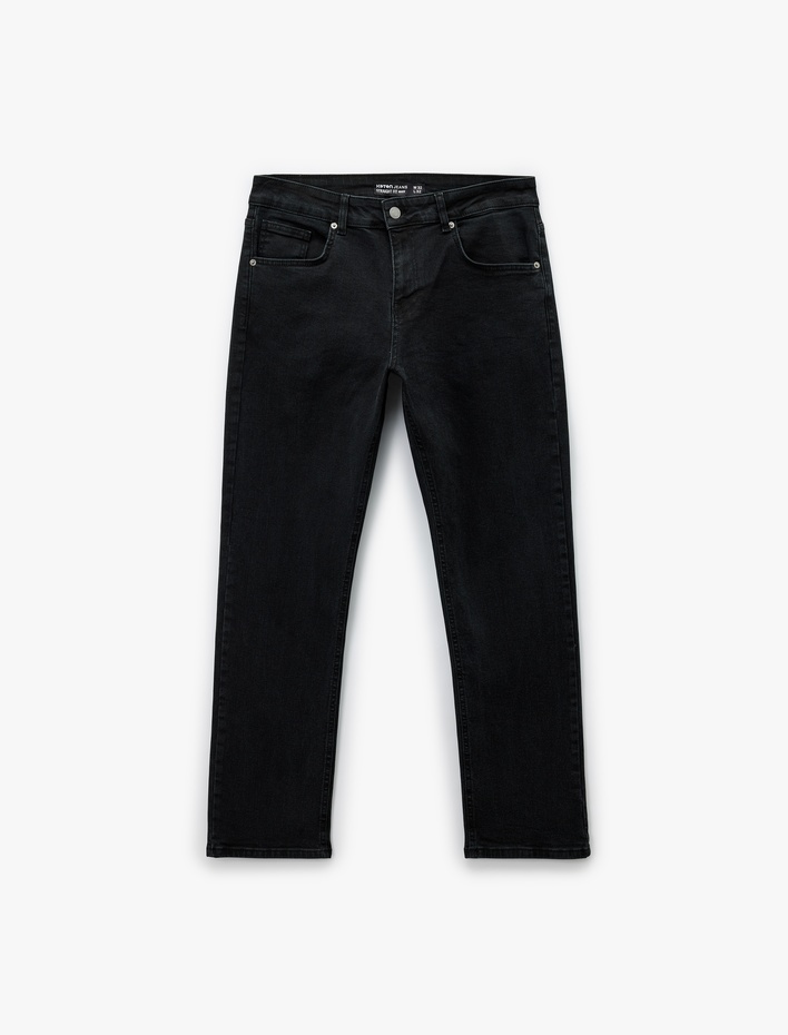  Normal Bel Straight Fit Jean Pantolon - Mark Jean