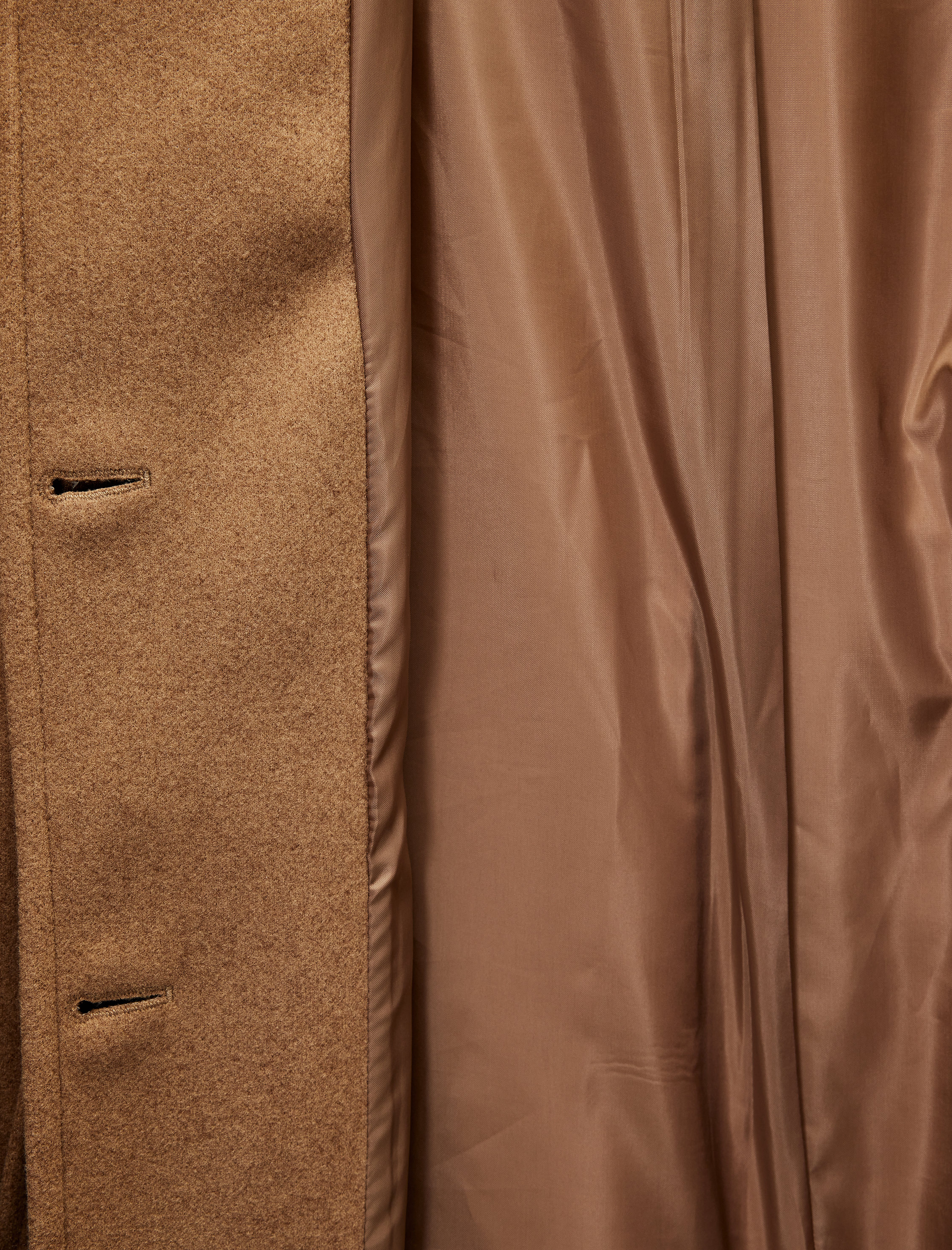   Koton X Şahika Ercümen - Kemerli Kaban Yakası Apoletli Kaşe Uzun Kollu Cepli