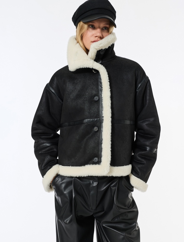  Bonded Kaban İçi Peluş Astarlı Düğmeli Cepli