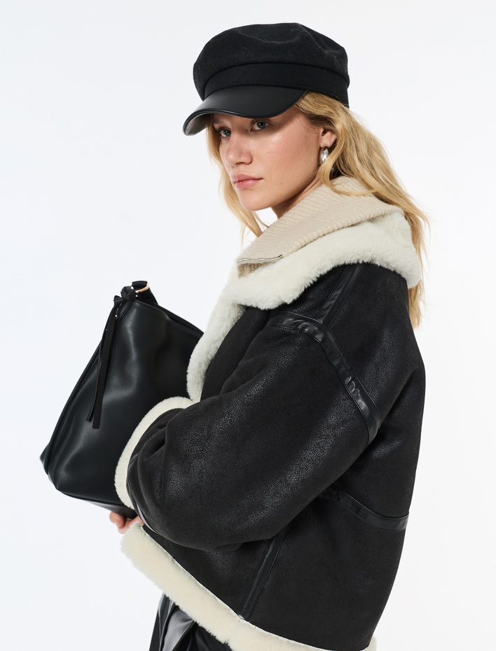  Bonded Kaban İçi Peluş Astarlı Düğmeli Cepli