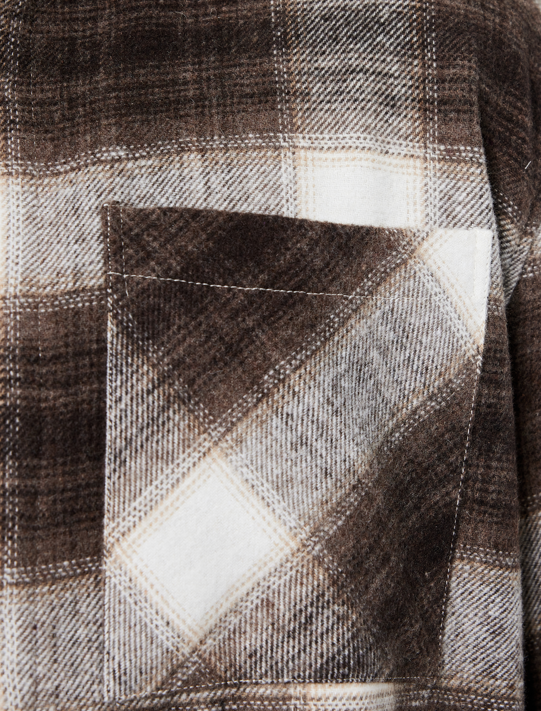   Regular Fit Cep Detaylı Uzun Kollu Klasik Yaka Oduncu Gömleği