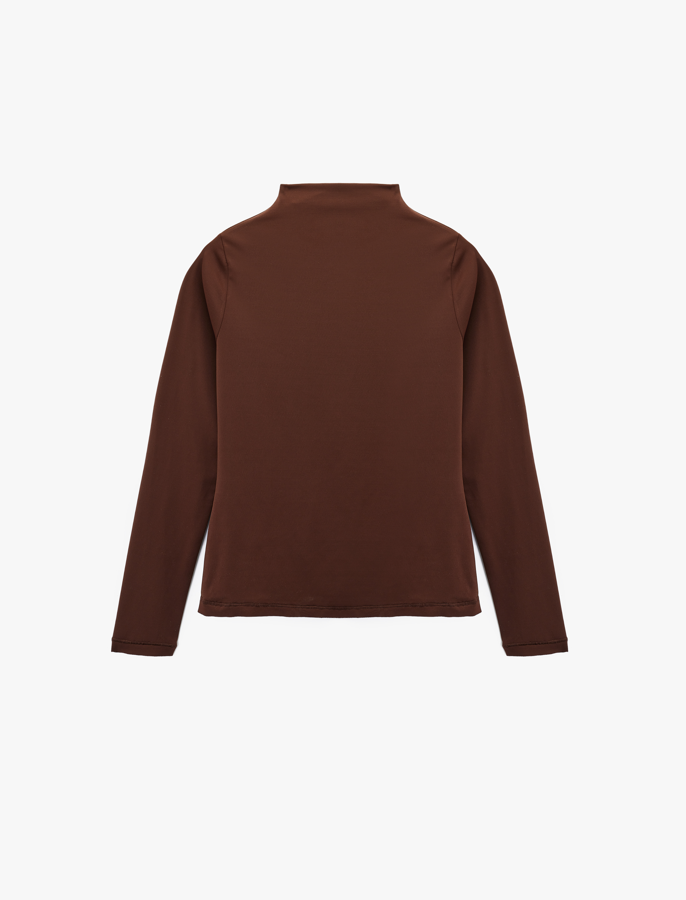   Slim Fit Uzun Kollu Balıkçı Yaka Tişört