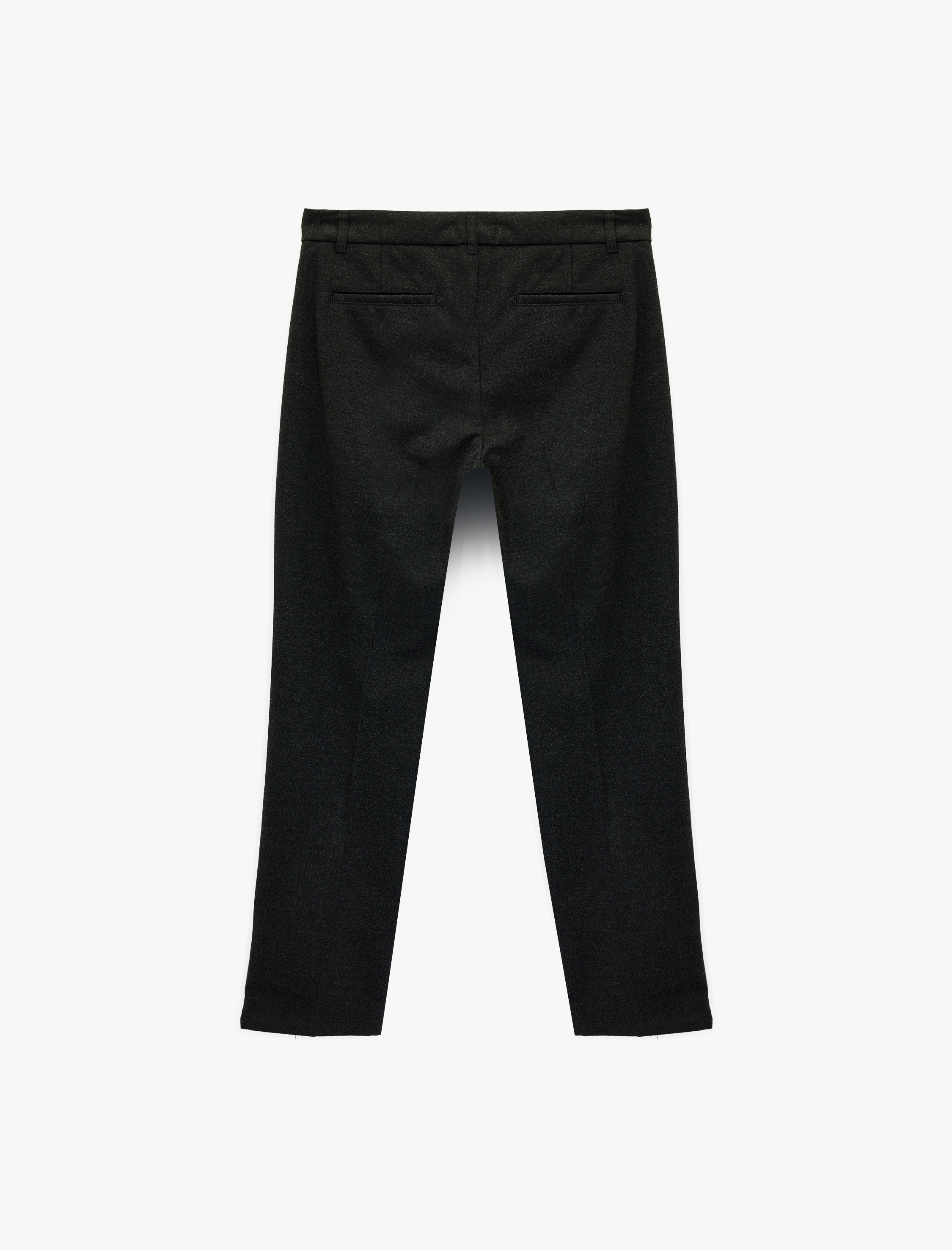   Regular Fit Viskon Karışımlı Cepli Pileli Kumaş Pantolon