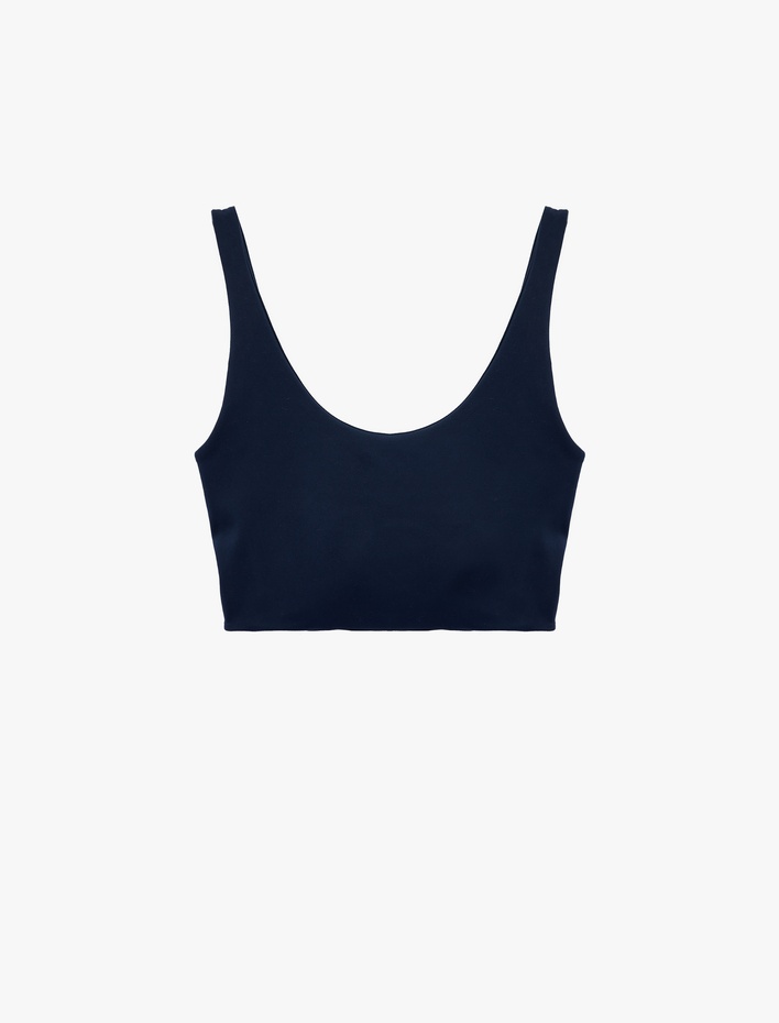  Slim Fit Kolsuz U Yaka Sporcu Sütyeni