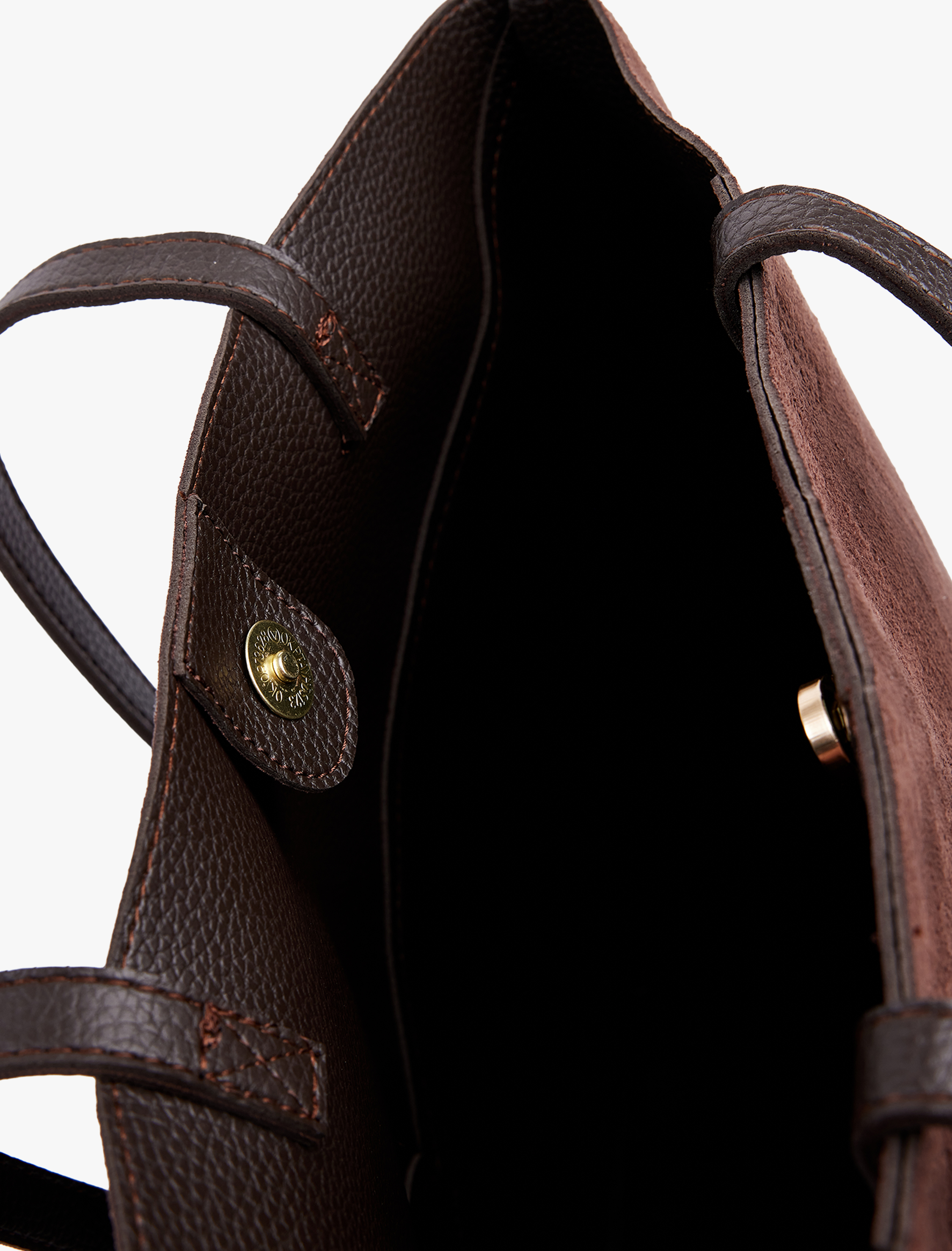  Kadın Süet Görünümlü Suni Deri Detaylı Tote Çanta