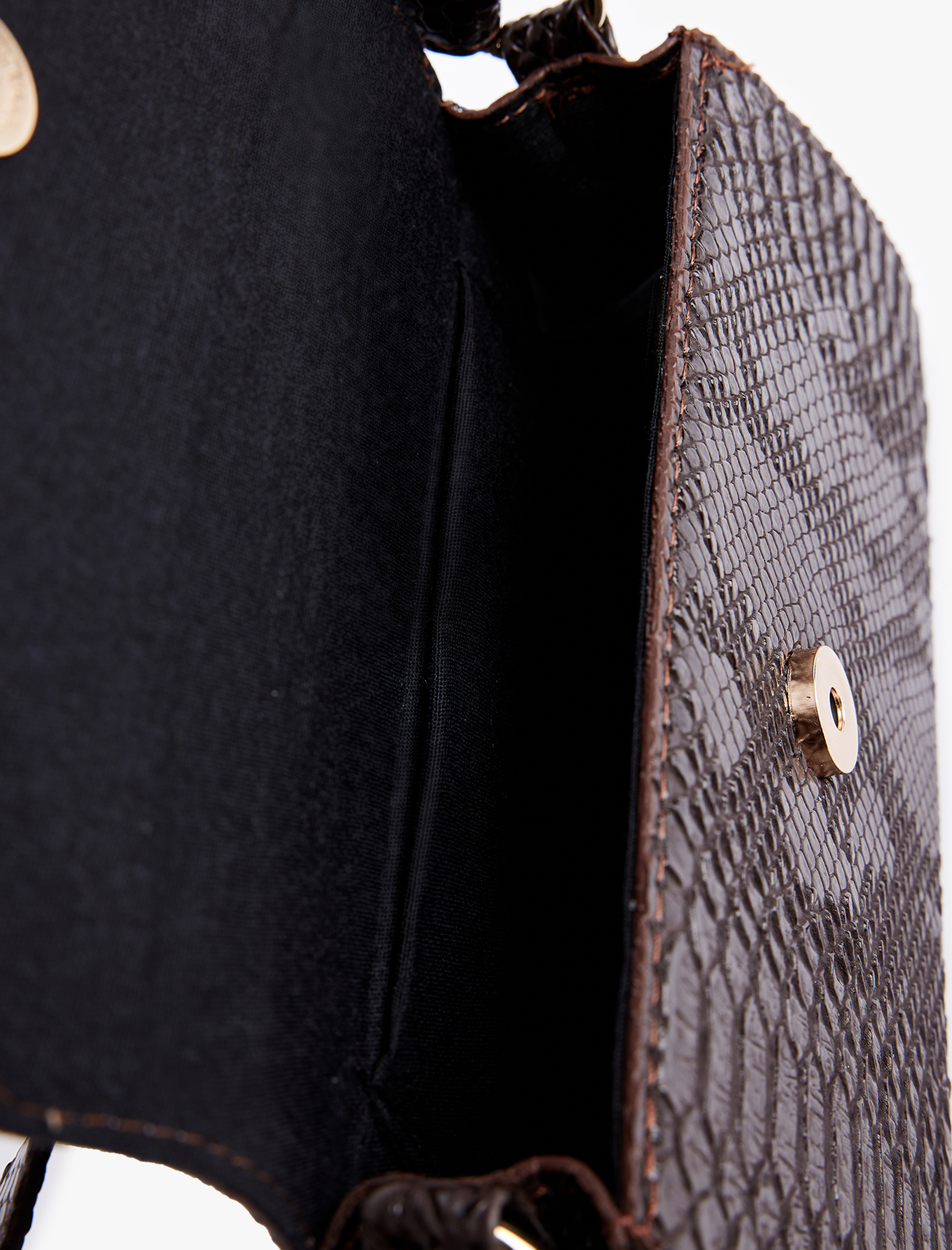  Kadın Yılan Derisi Görünümlü Askılı Omuz Çantası