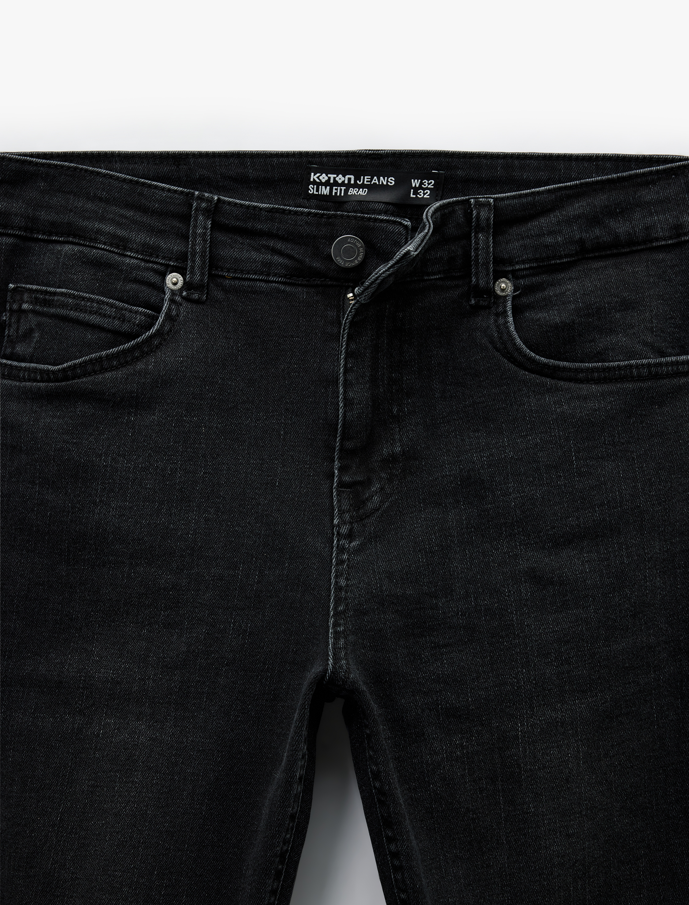  Pamuklu Normal Bel Slim Fit Jean Pantolon - Brad Jean