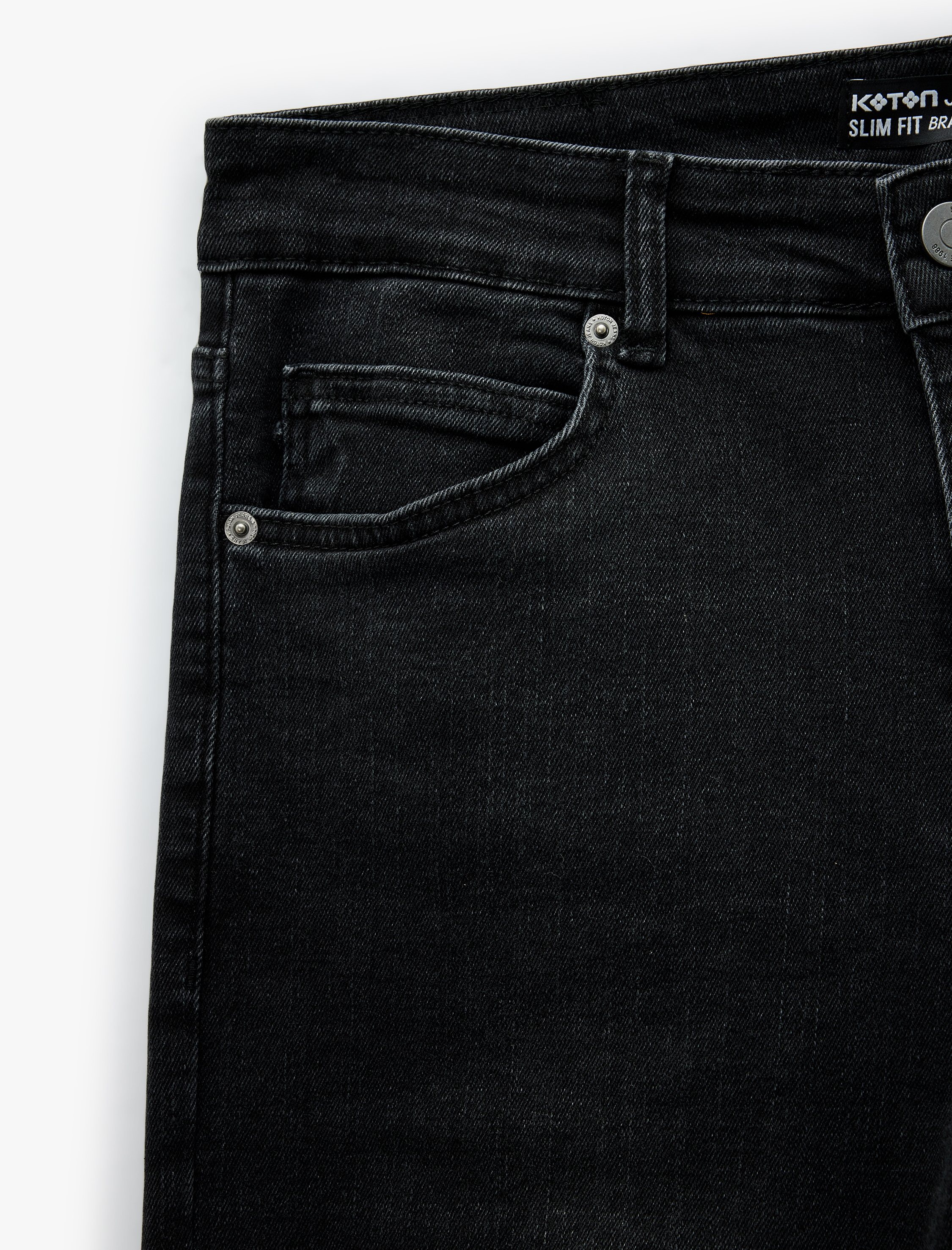  Pamuklu Normal Bel Slim Fit Jean Pantolon - Brad Jean