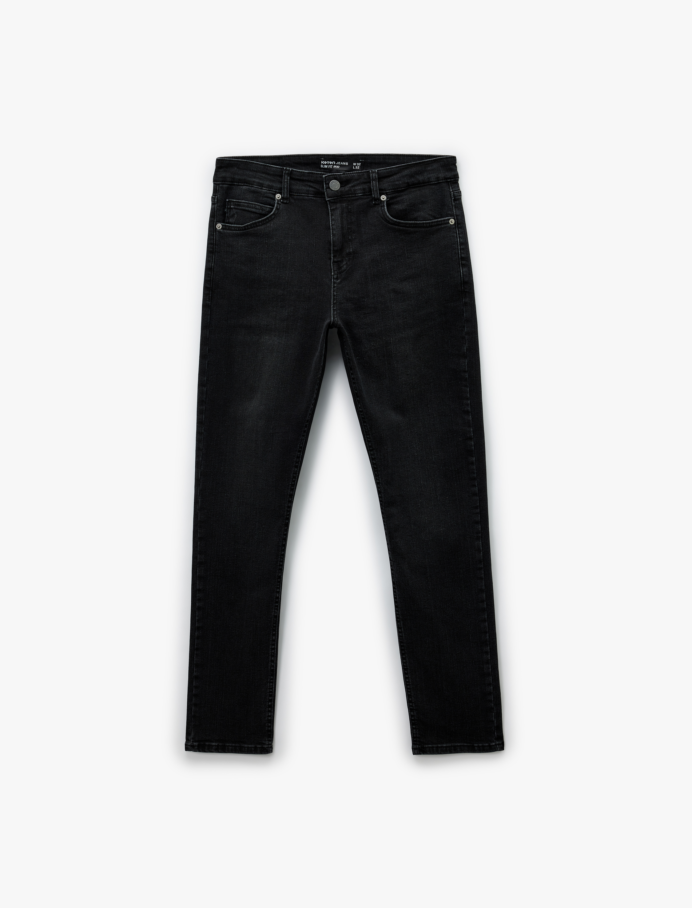   Pamuklu Normal Bel Slim Fit Jean Pantolon - Brad Jean