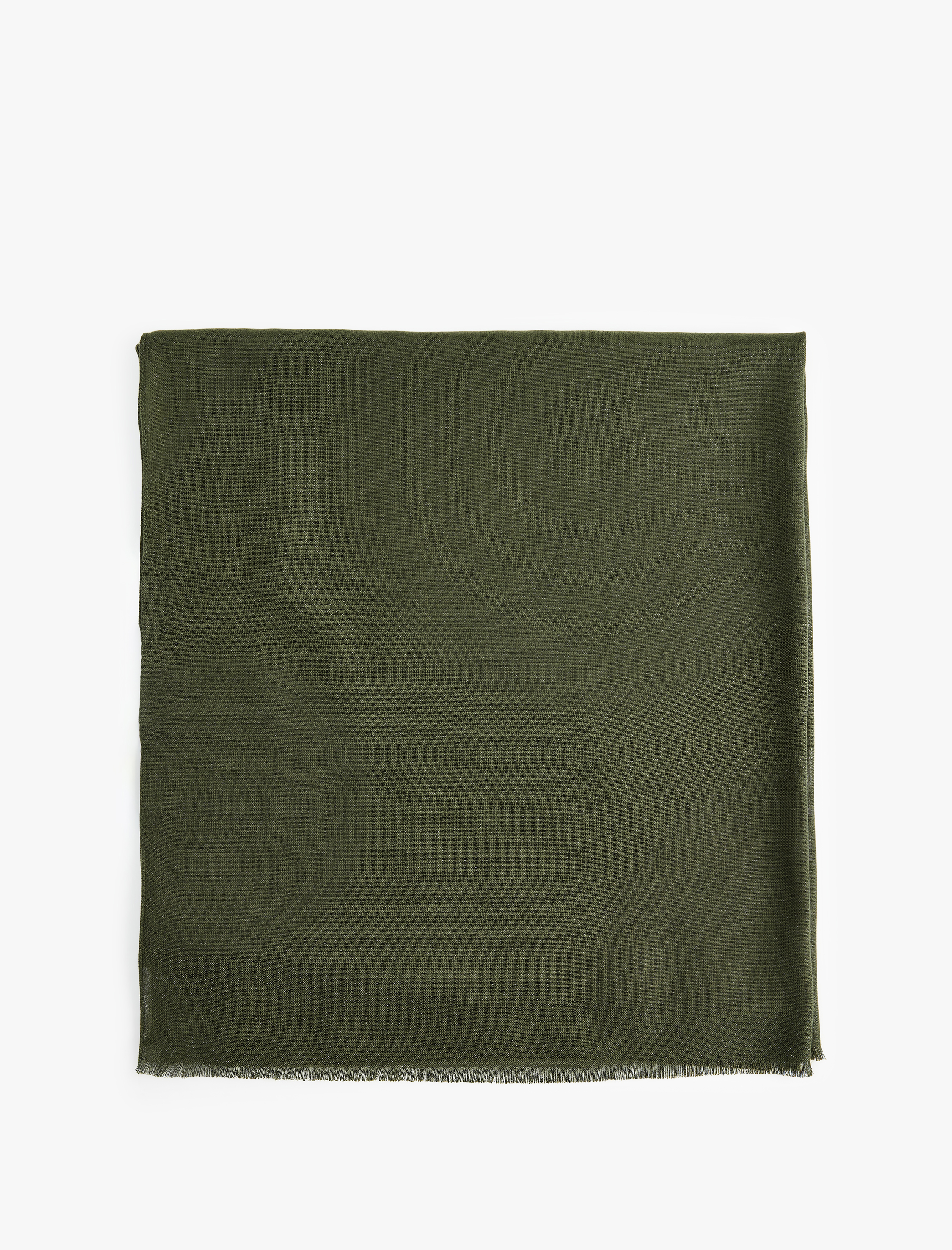  Kadın Simli Dokulu İnce Püsküllü Uzun Atkı